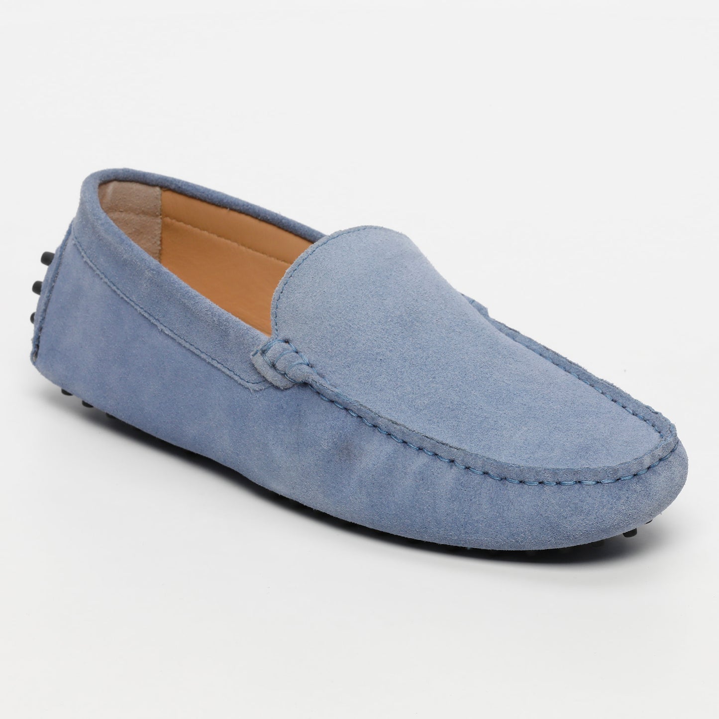 CAMBRIDGE mocassins classiques bleu denim