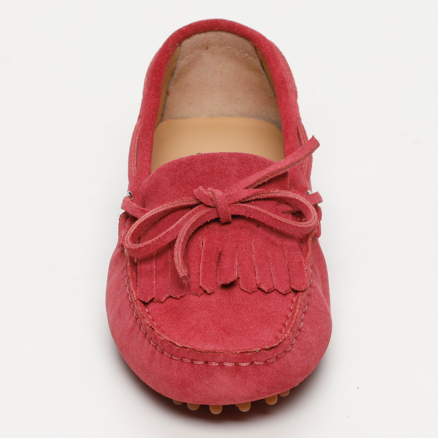 POWYS mocassins à lacets magenta