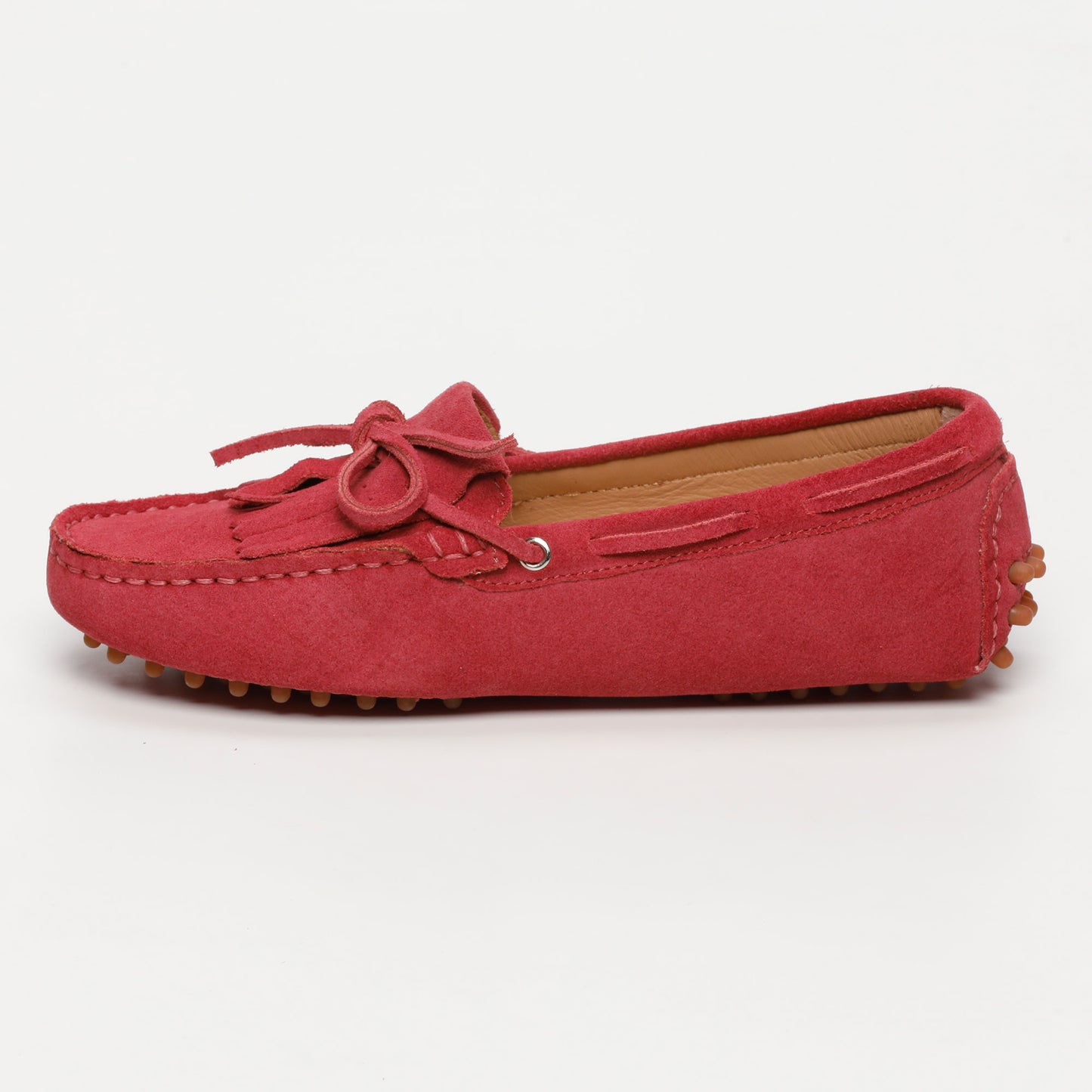 POWYS mocassins à lacets magenta