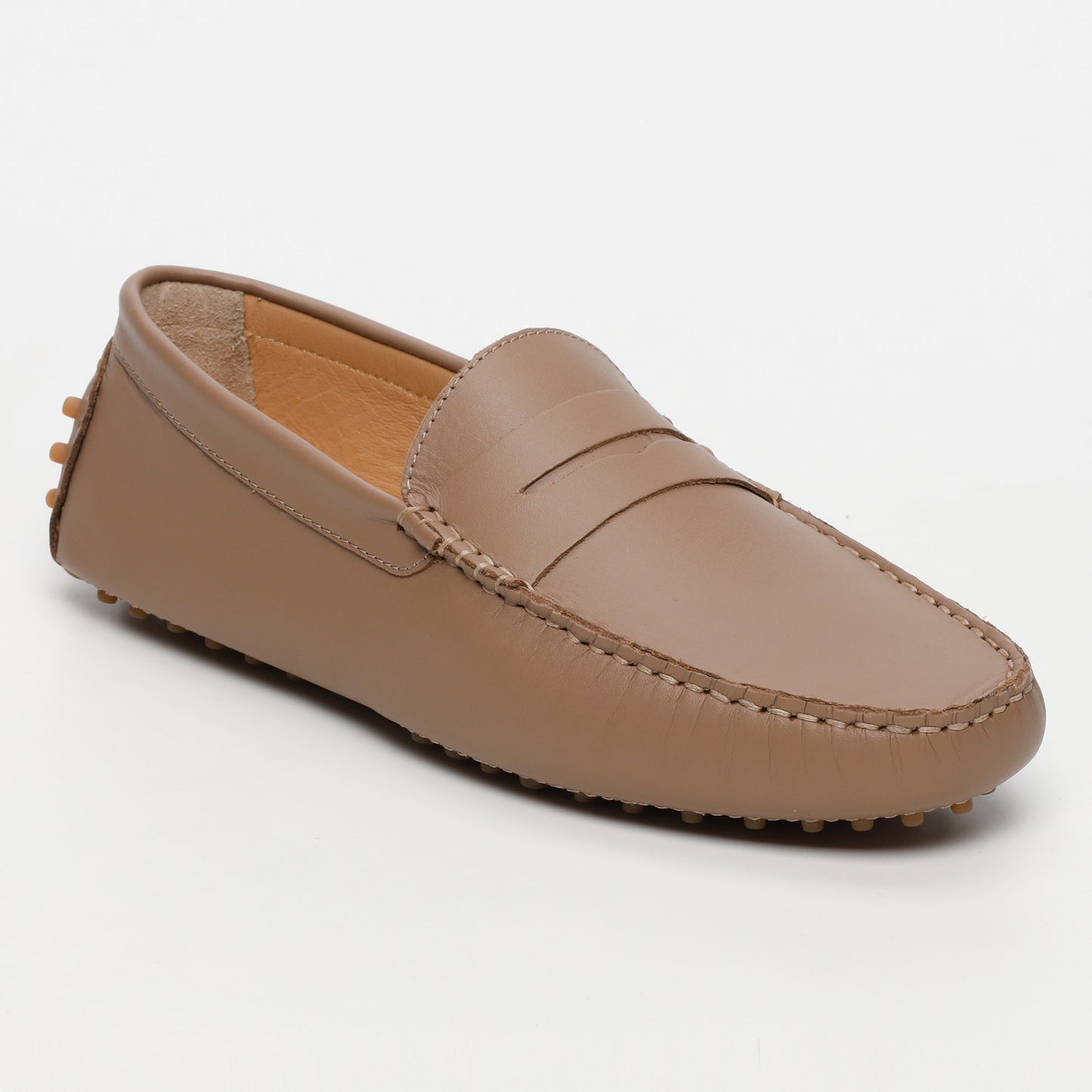 WALES mocassins classiques noisette
