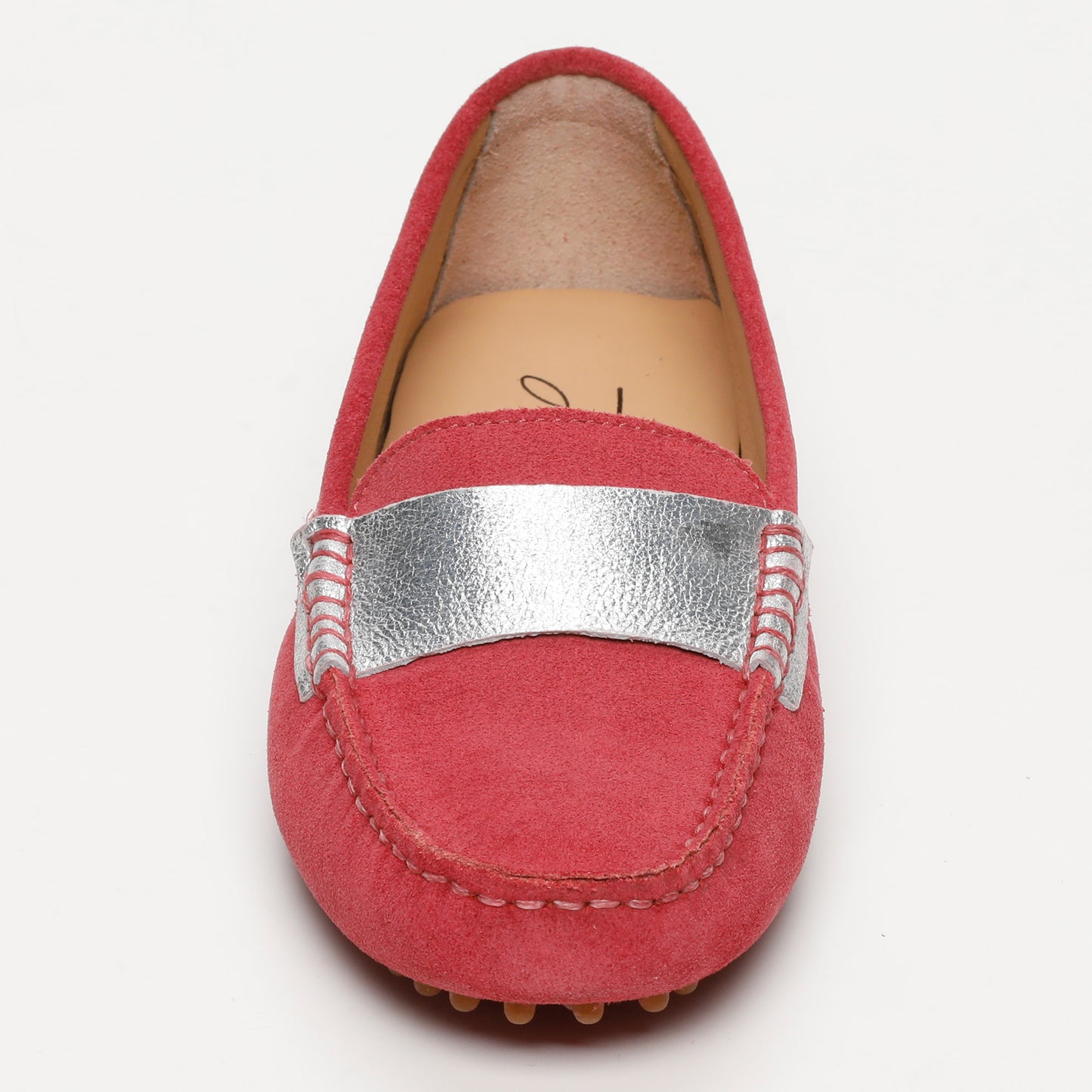 MELOA mocassins fantaisies magenta