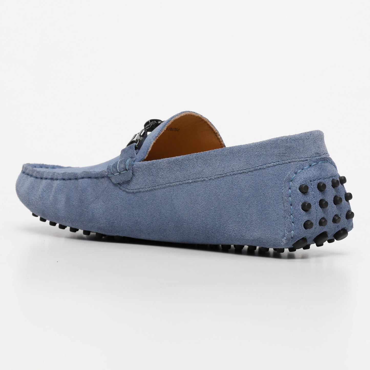 KURT mocassins fantaisies bleu denim