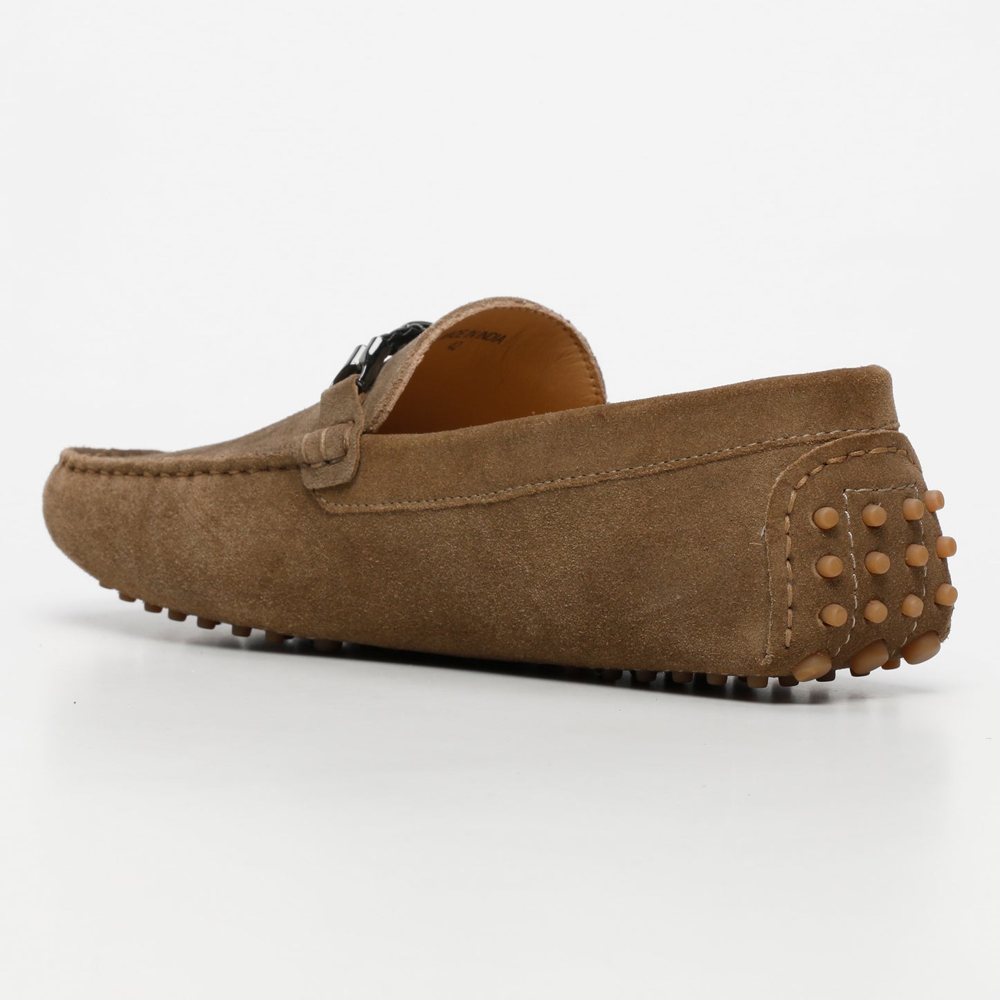 KURT mocassins fantaisies kaki et brun