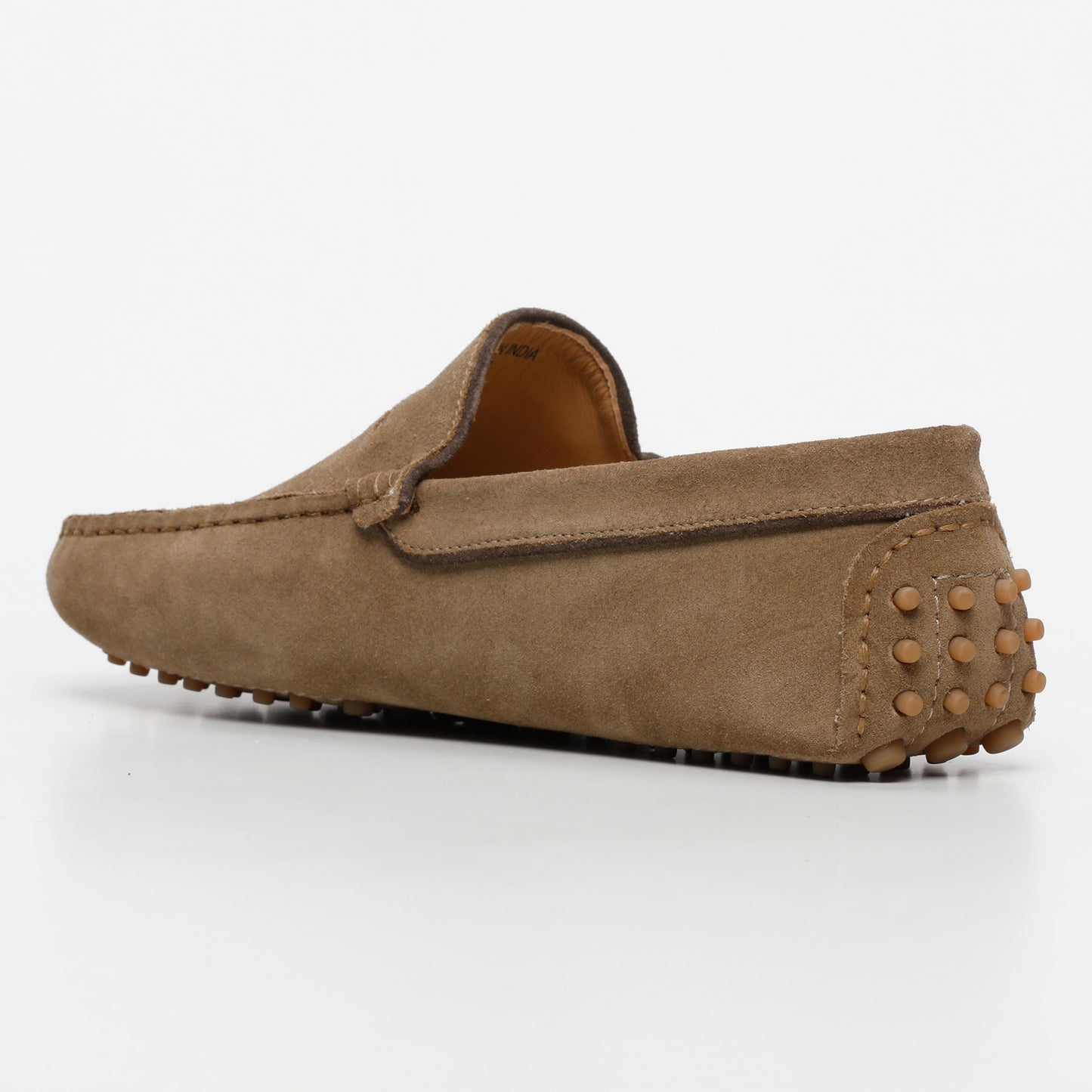 LODRICK mocassins classiques kaki et brun