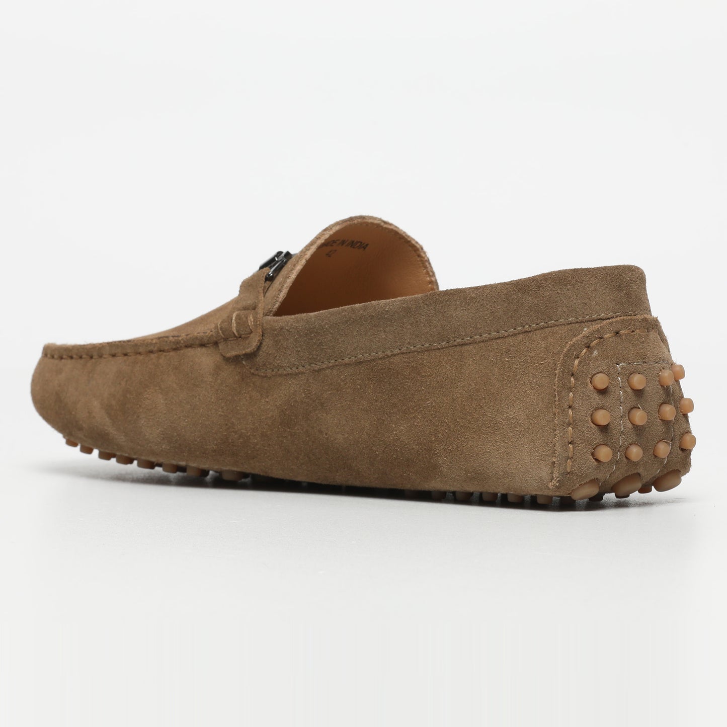 HAROLD mocassins fantaisies kaki et brun