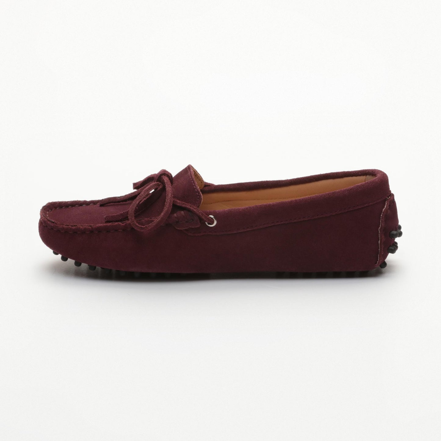 KATE mocassins à lacets violet foncé