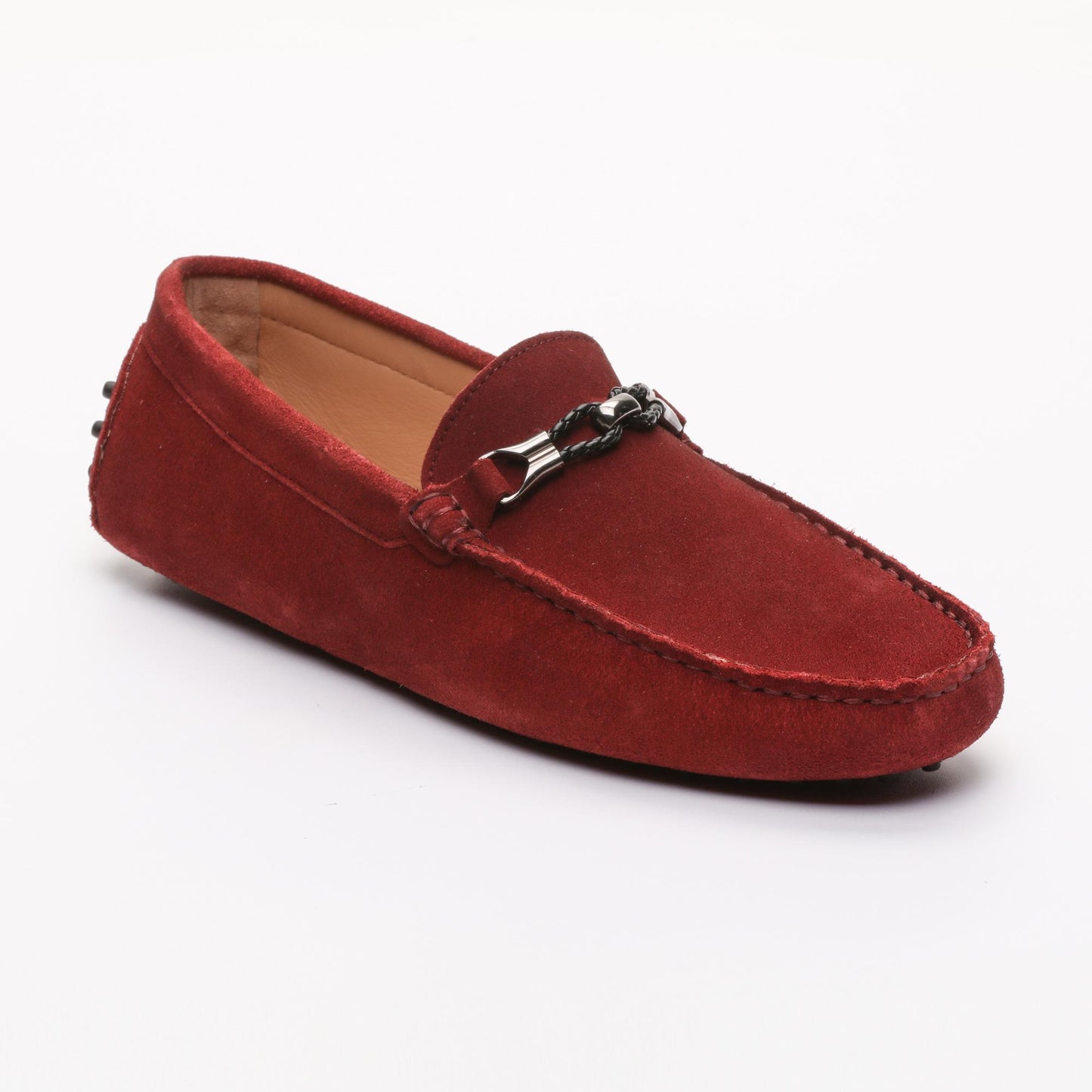 KURT mocassins fantaisies bordeaux