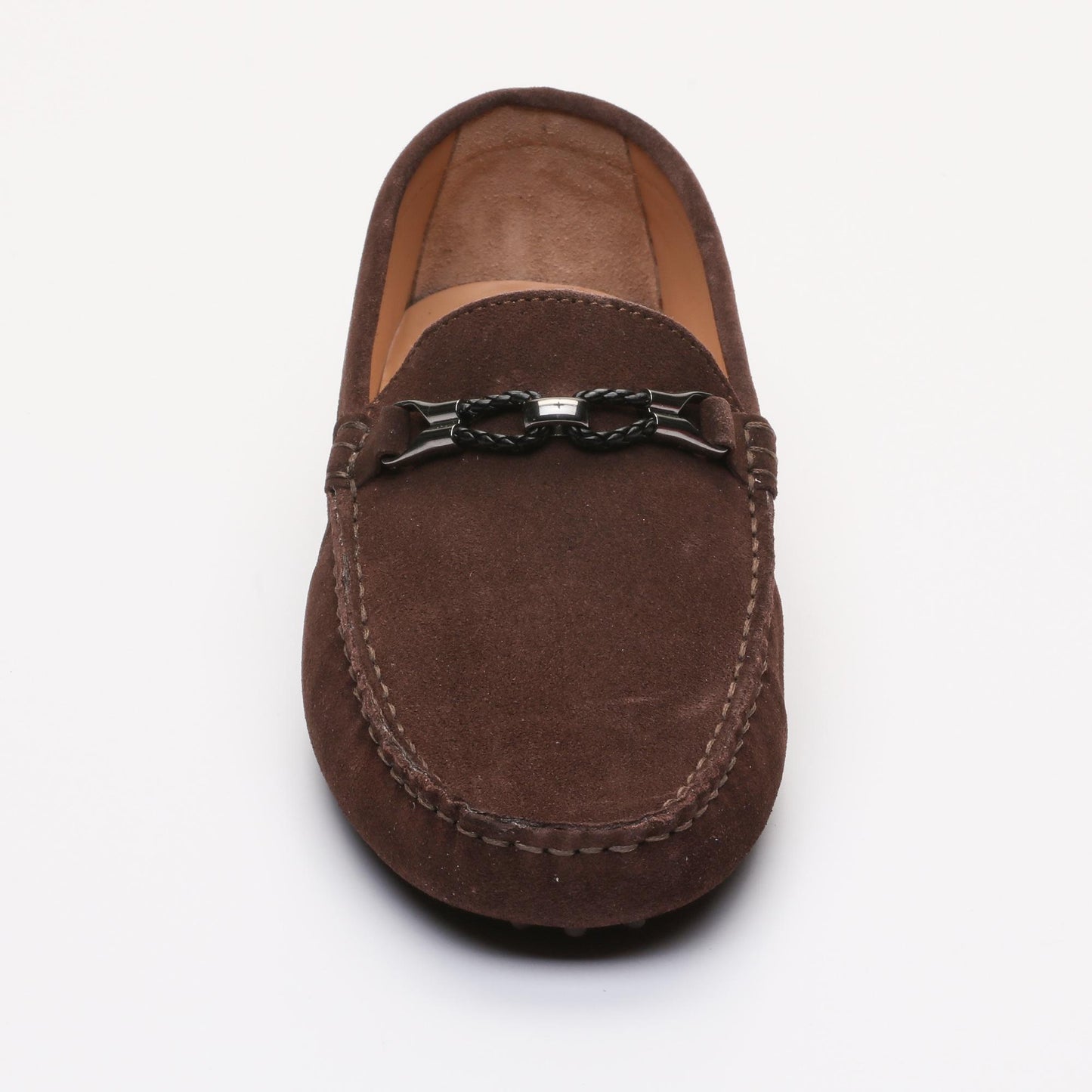 KURT mocassins fantaisies chocolat