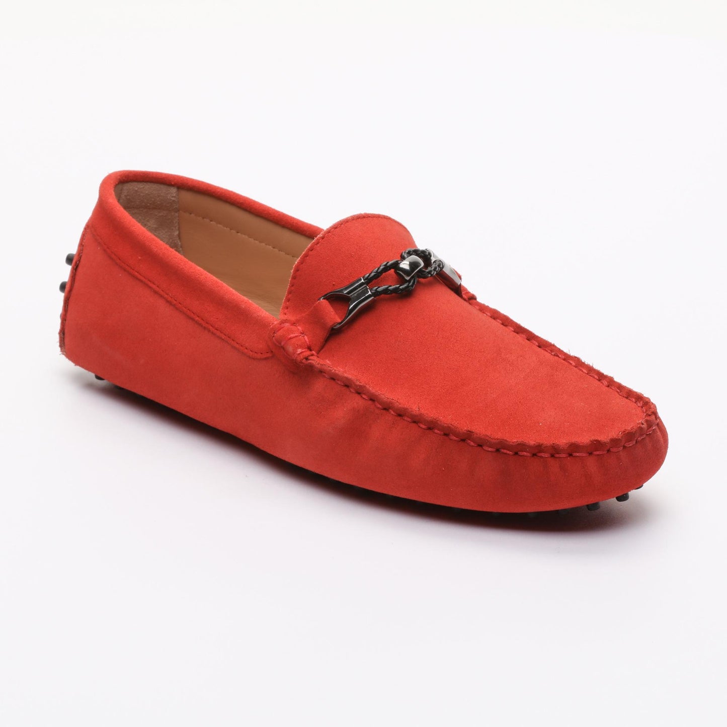 KURT mocassins fantaisies rouge