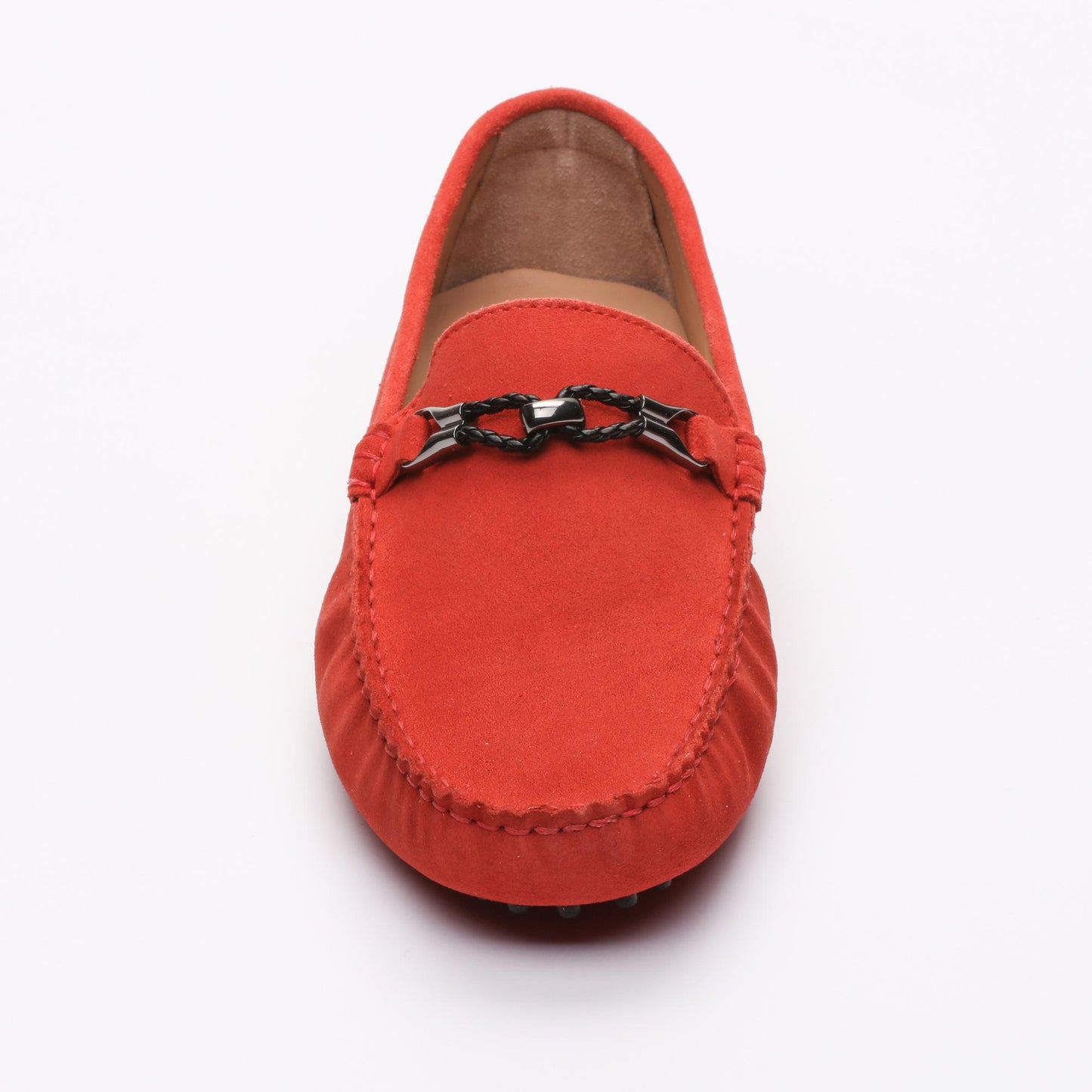 KURT mocassins fantaisies rouge
