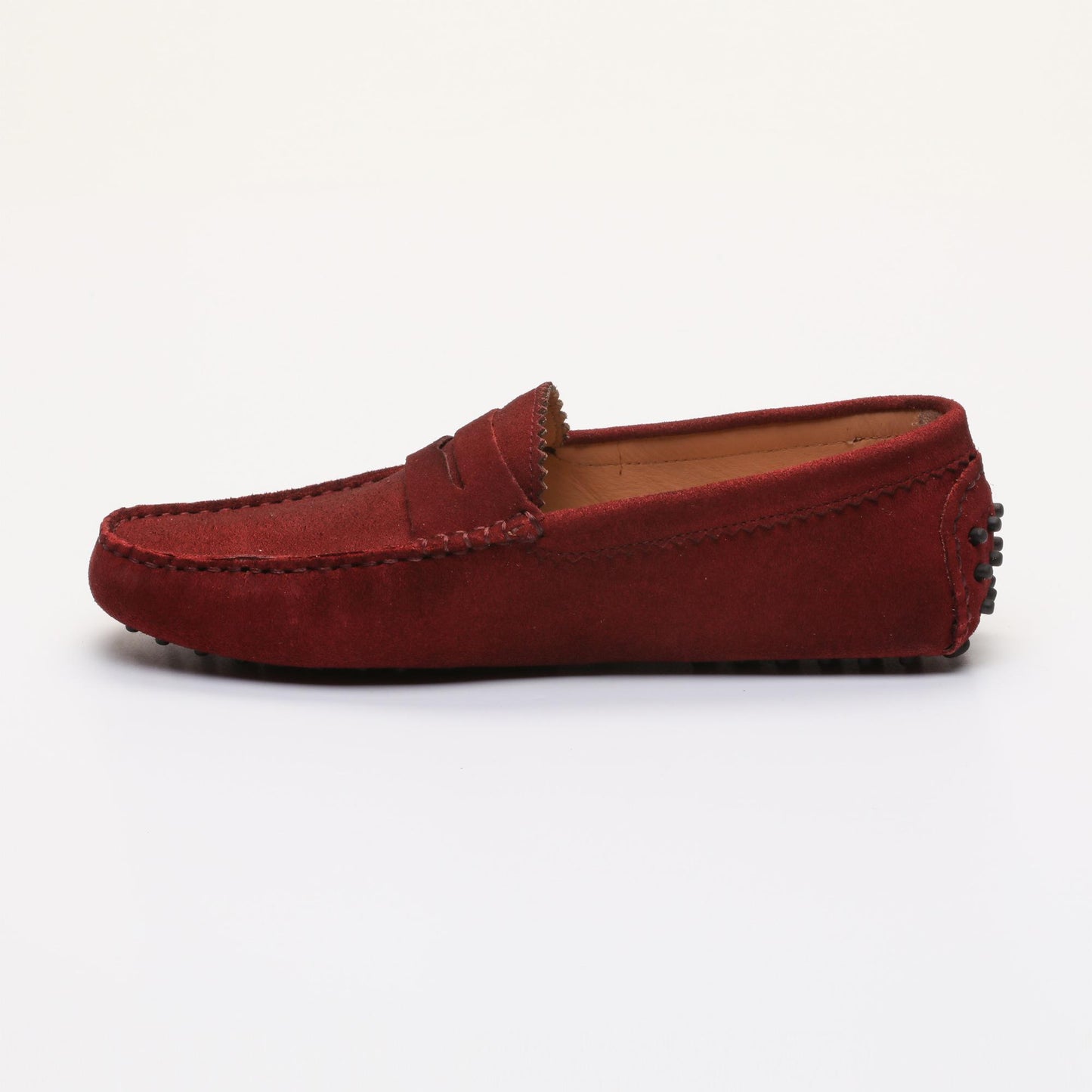 LEW mocassins classiques bordeaux