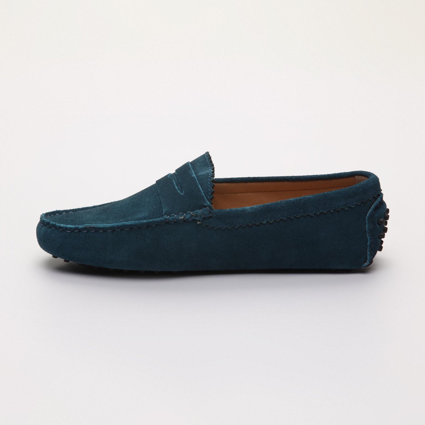 LEW mocassins classiques turquoise foncé