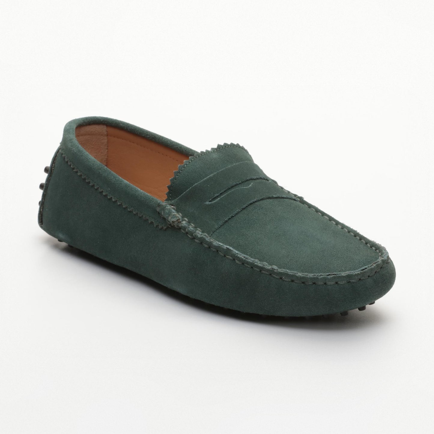 LEW mocassins classiques vert