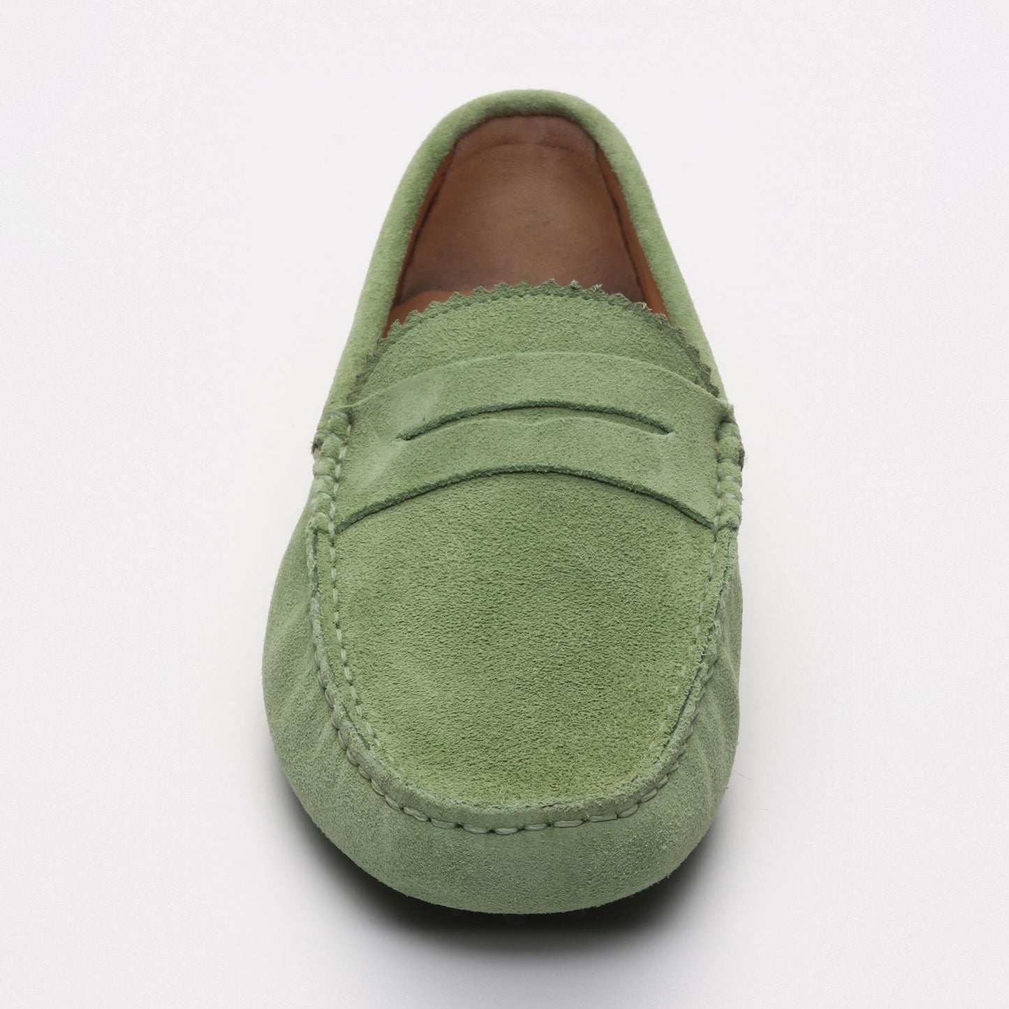 LEW mocassins classiques vert clair