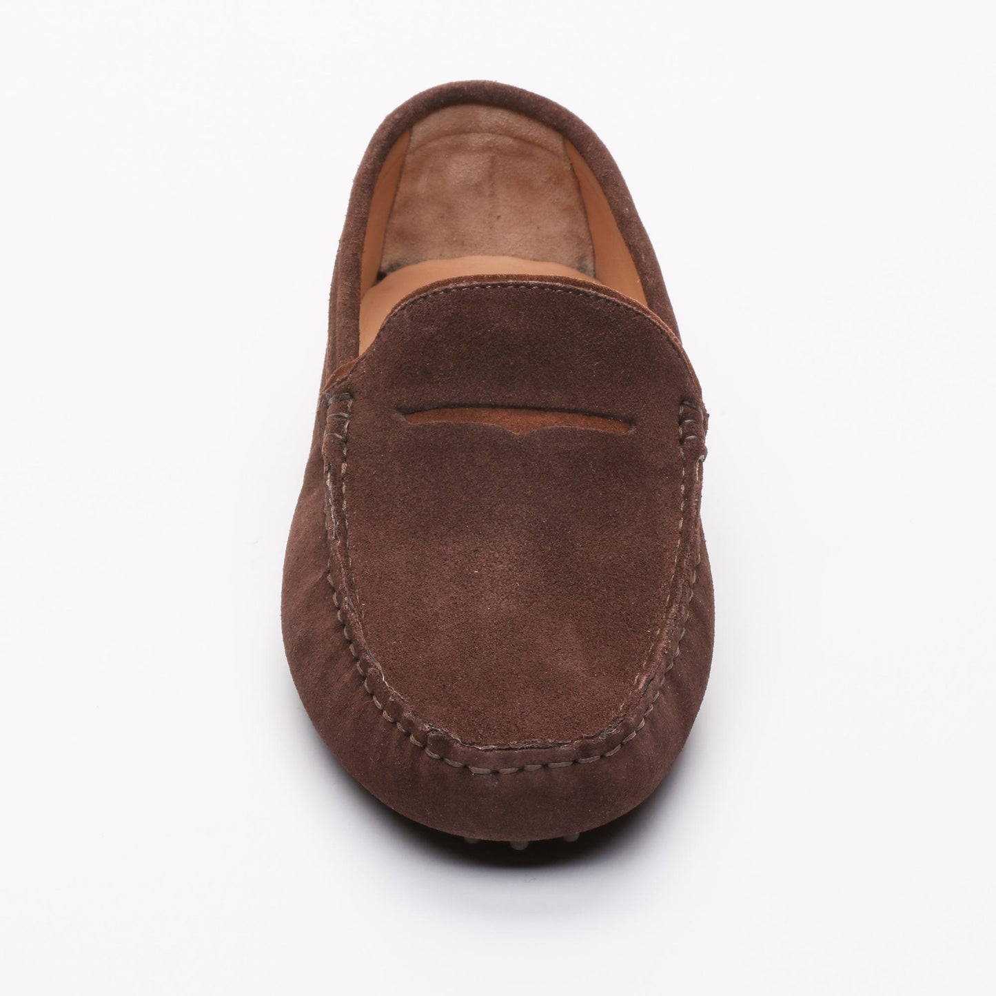 LODRICK mocassins classiques chocolat et camel
