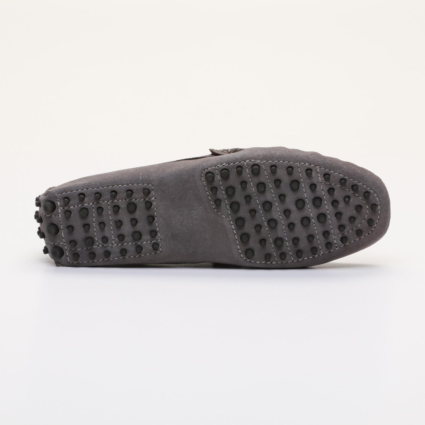 LODRICK mocassins classiques gris foncé et noir