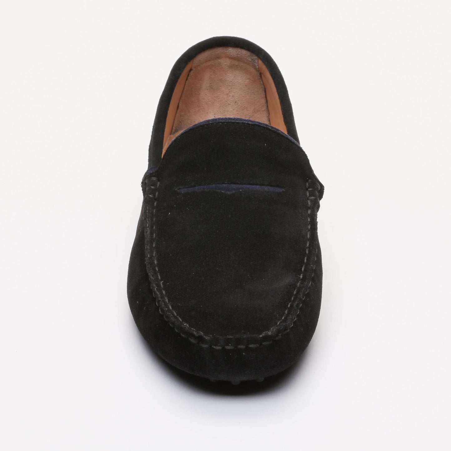LODRICK mocassins classiques noir et océan