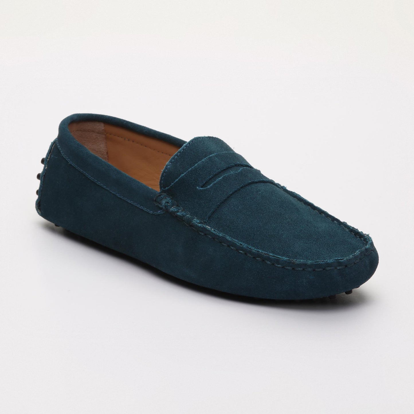 WALES mocassins classiques turquoise foncé