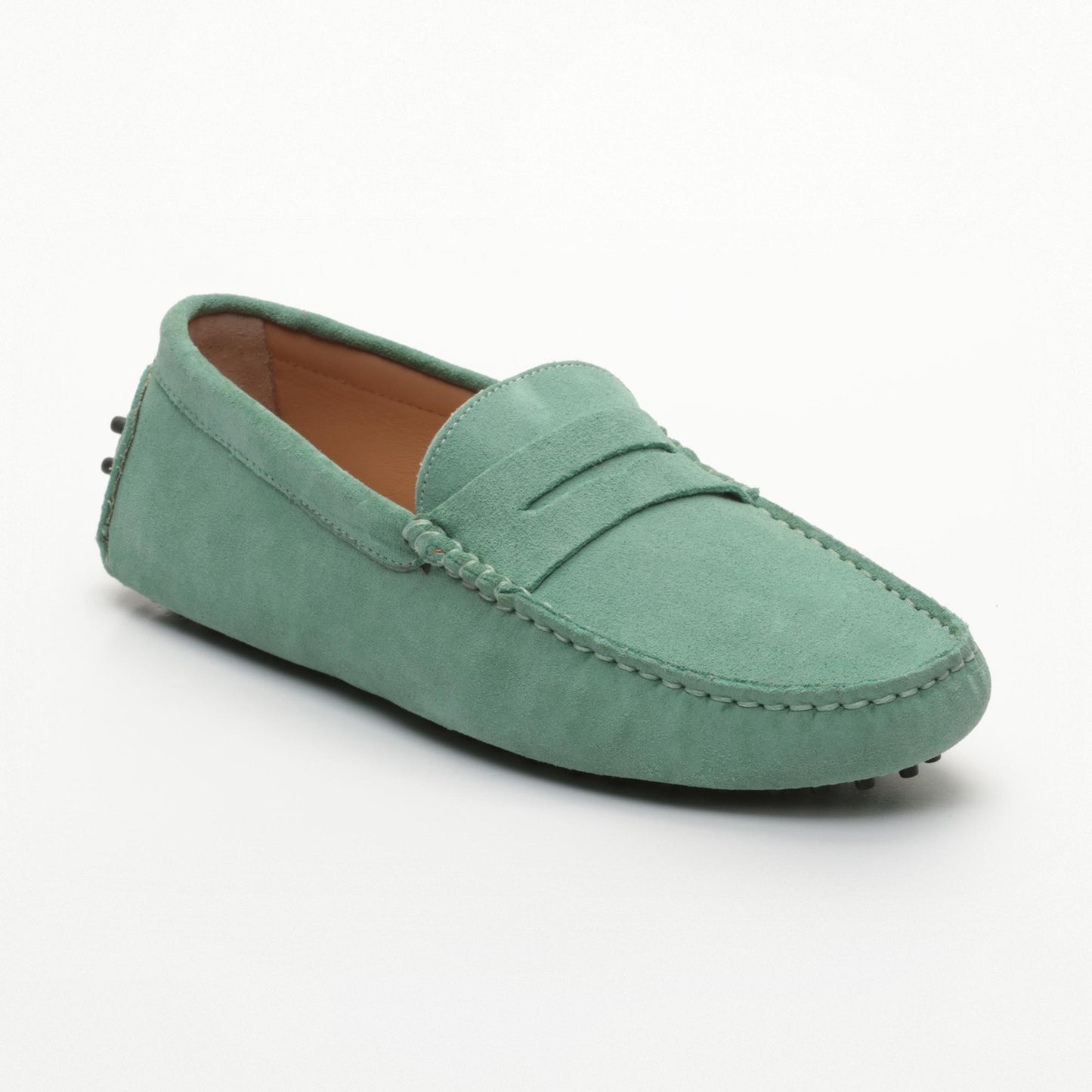 WALES mocassins classiques vert passé