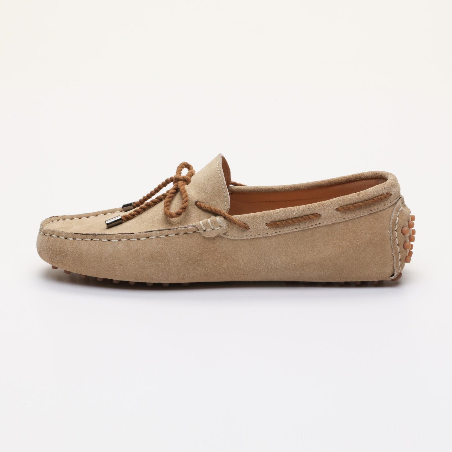 YORK mocassins à lacets beige