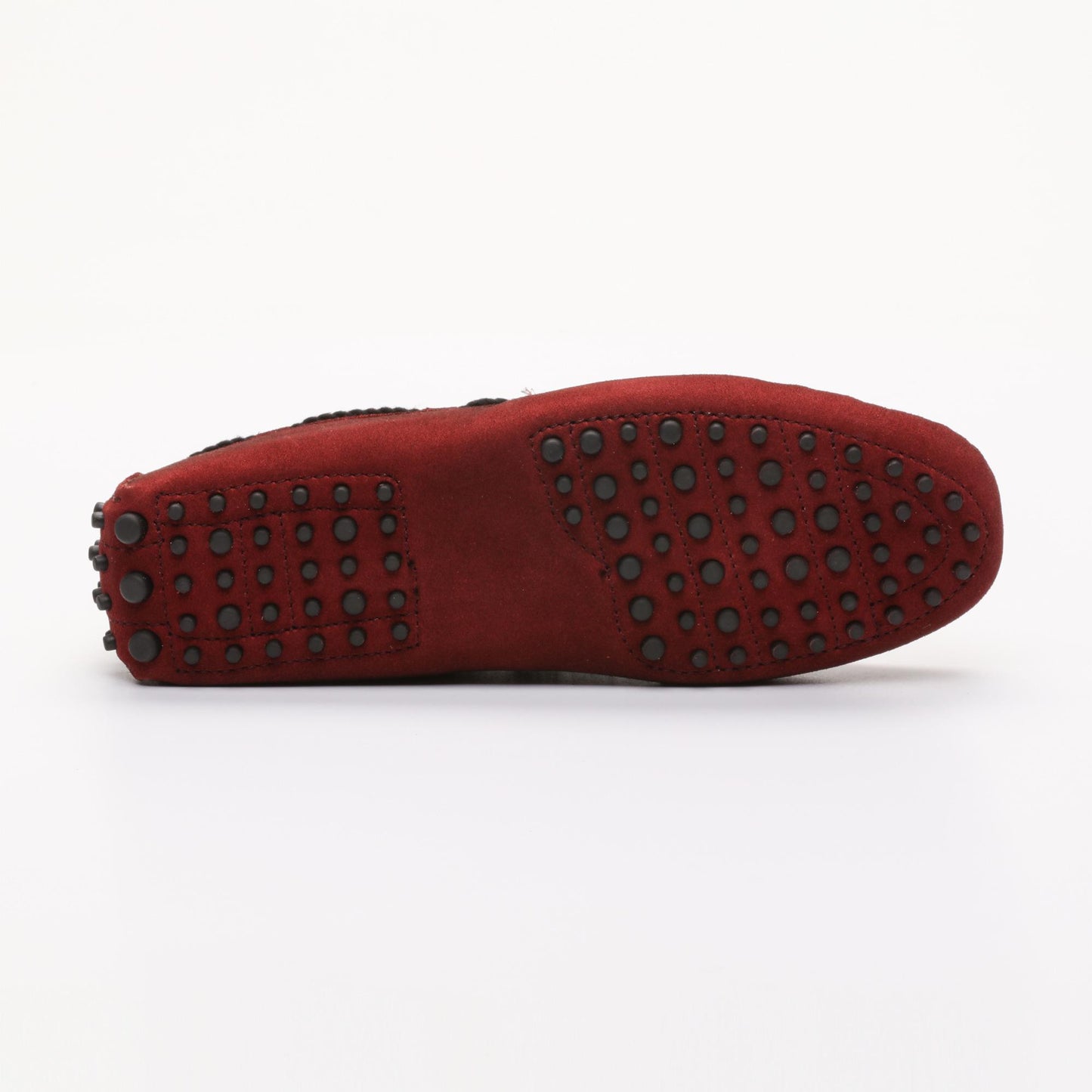 YORK mocassins à lacets bordeaux