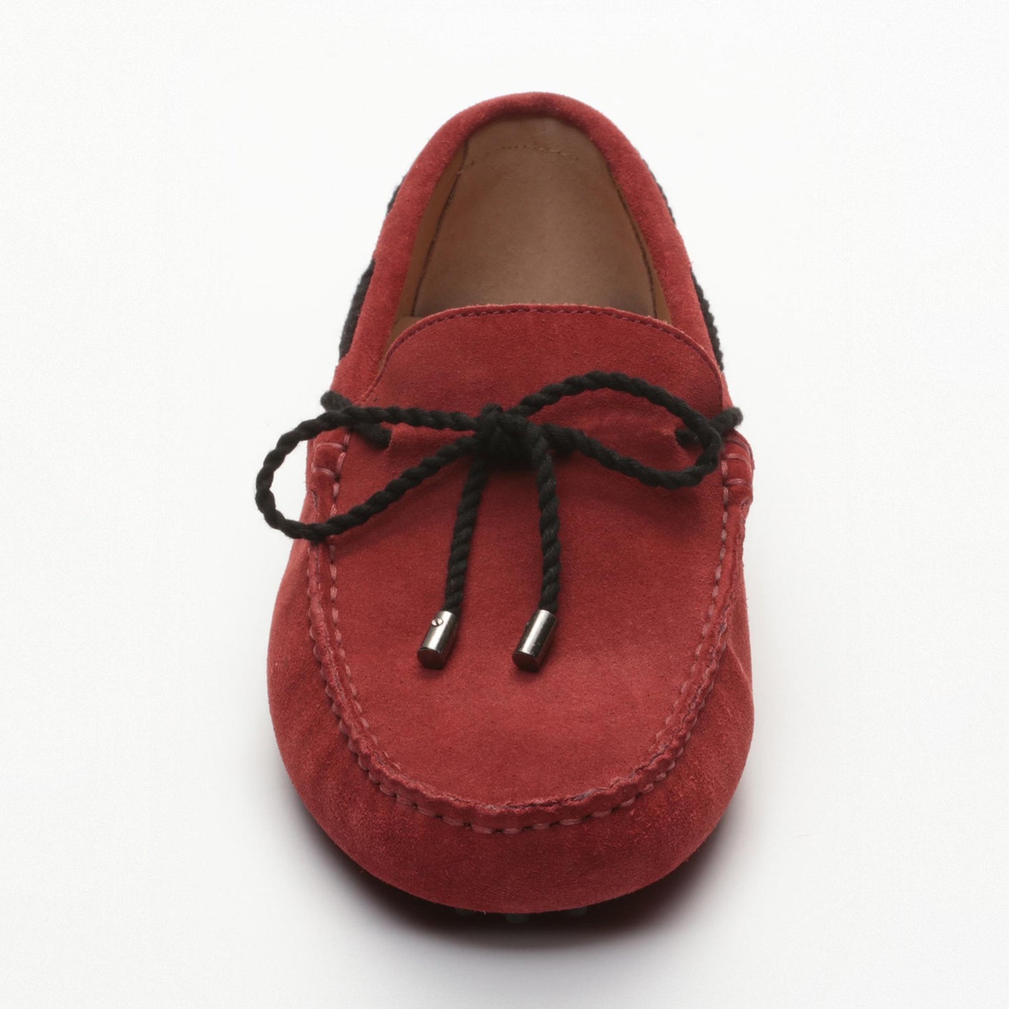 YORK mocassins à lacets lie de vin