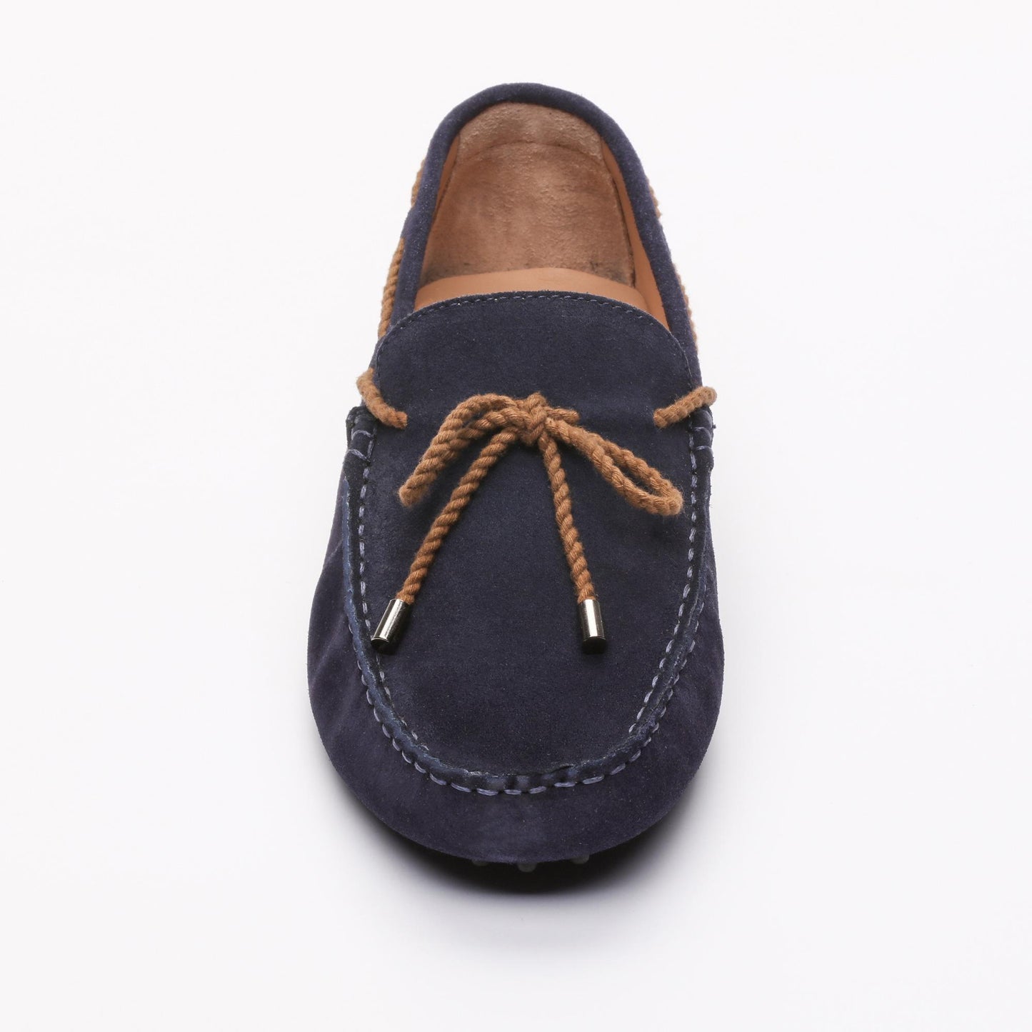 YORK mocassins à lacets marine
