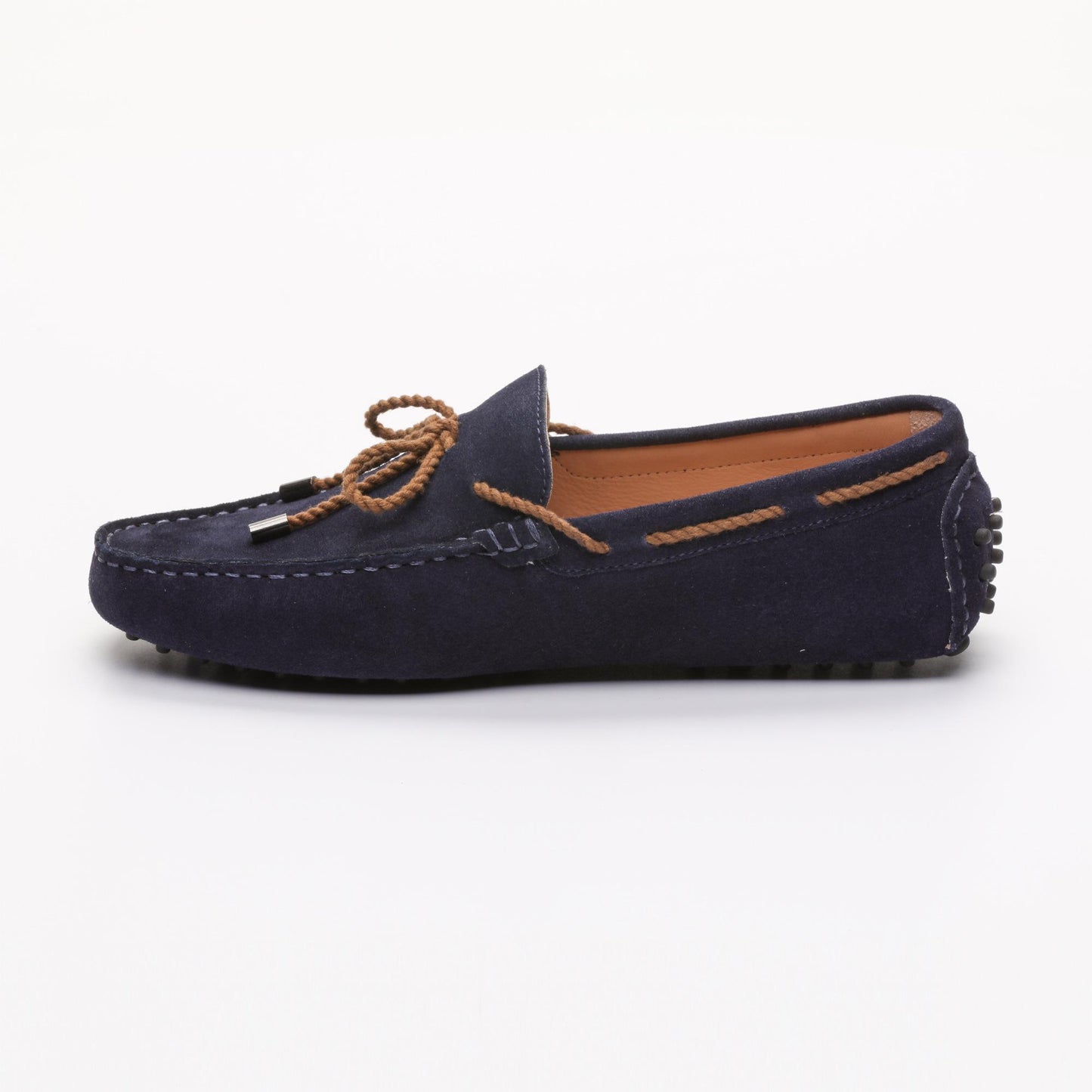 YORK mocassins à lacets marine