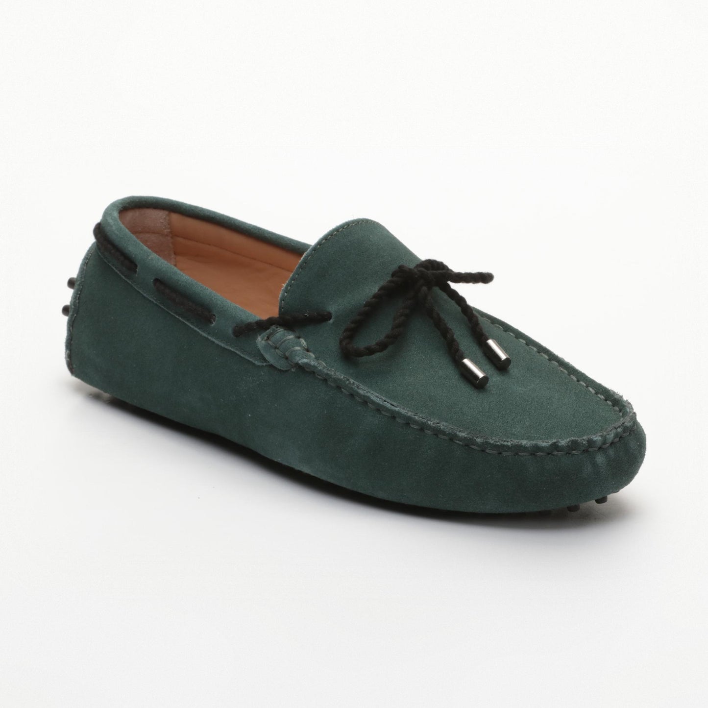 YORK mocassins à lacets vert