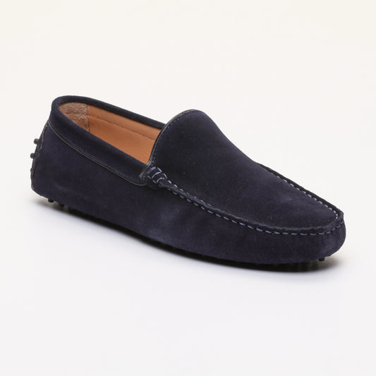 HUBERT mocassins classiques marine