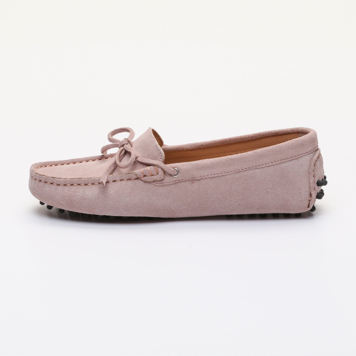 KATE mocassins à lacets rose clair
