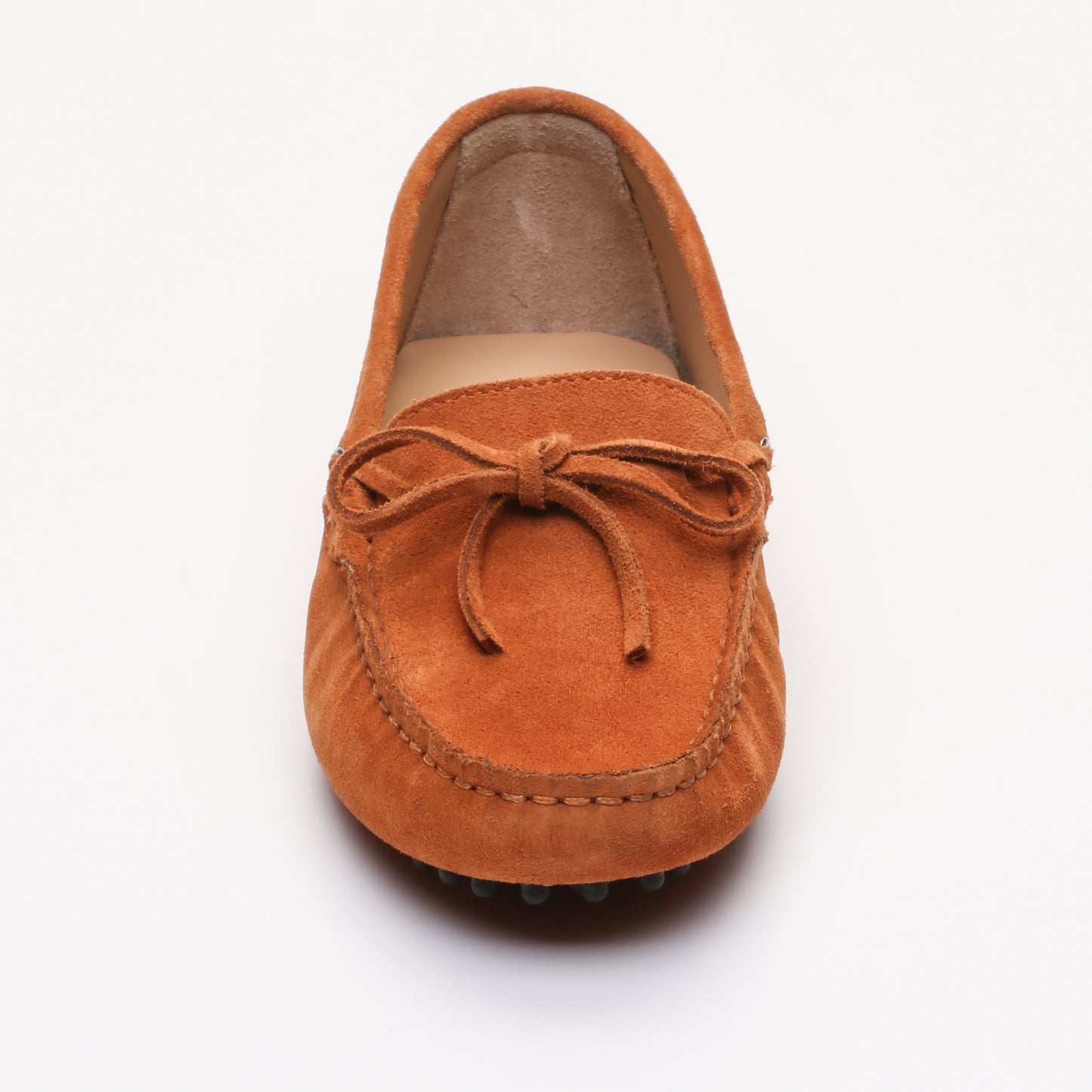 KATE mocassins à lacets orange