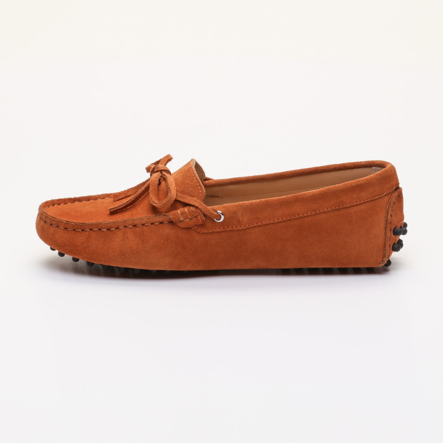 KATE mocassins à lacets orange