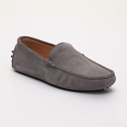 CAMBRIDGE mocassins classiques gris