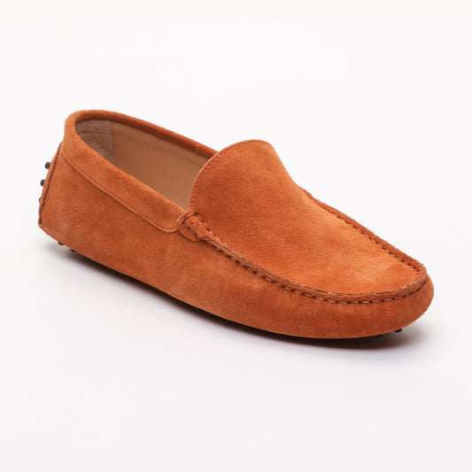 CAMBRIDGE mocassins classiques orange
