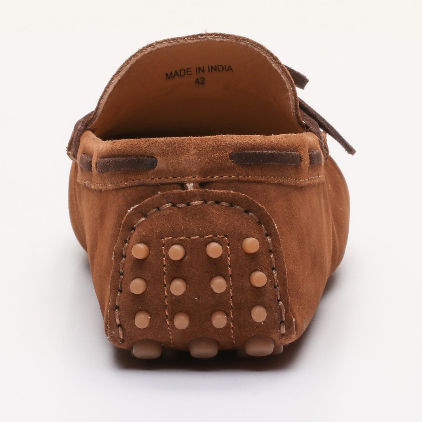 CORNWALL mocassins à lacets camel et chocolat
