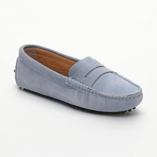 DEIRA mocassins classiques ciel