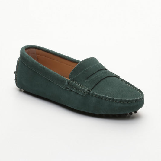 DEIRA mocassins classiques vert