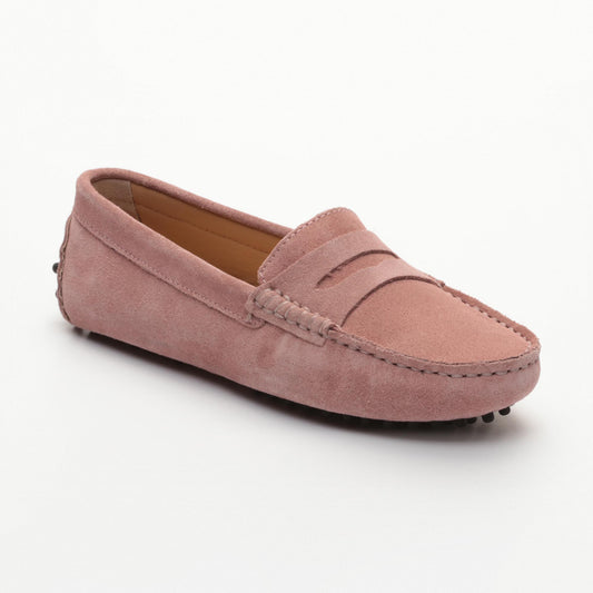 DEIRA mocassins classiques vieux rose