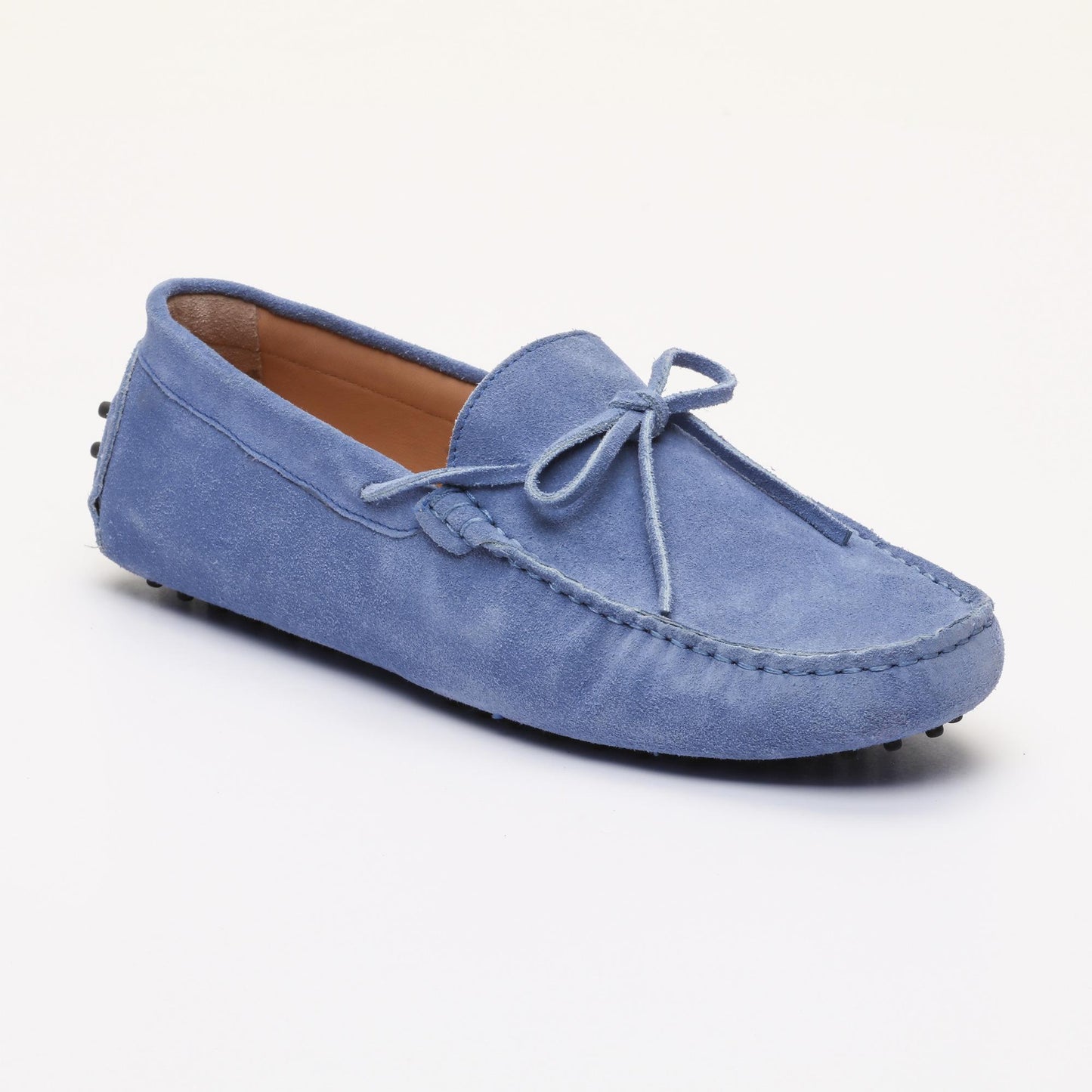DUKE mocassins à lacets bleu