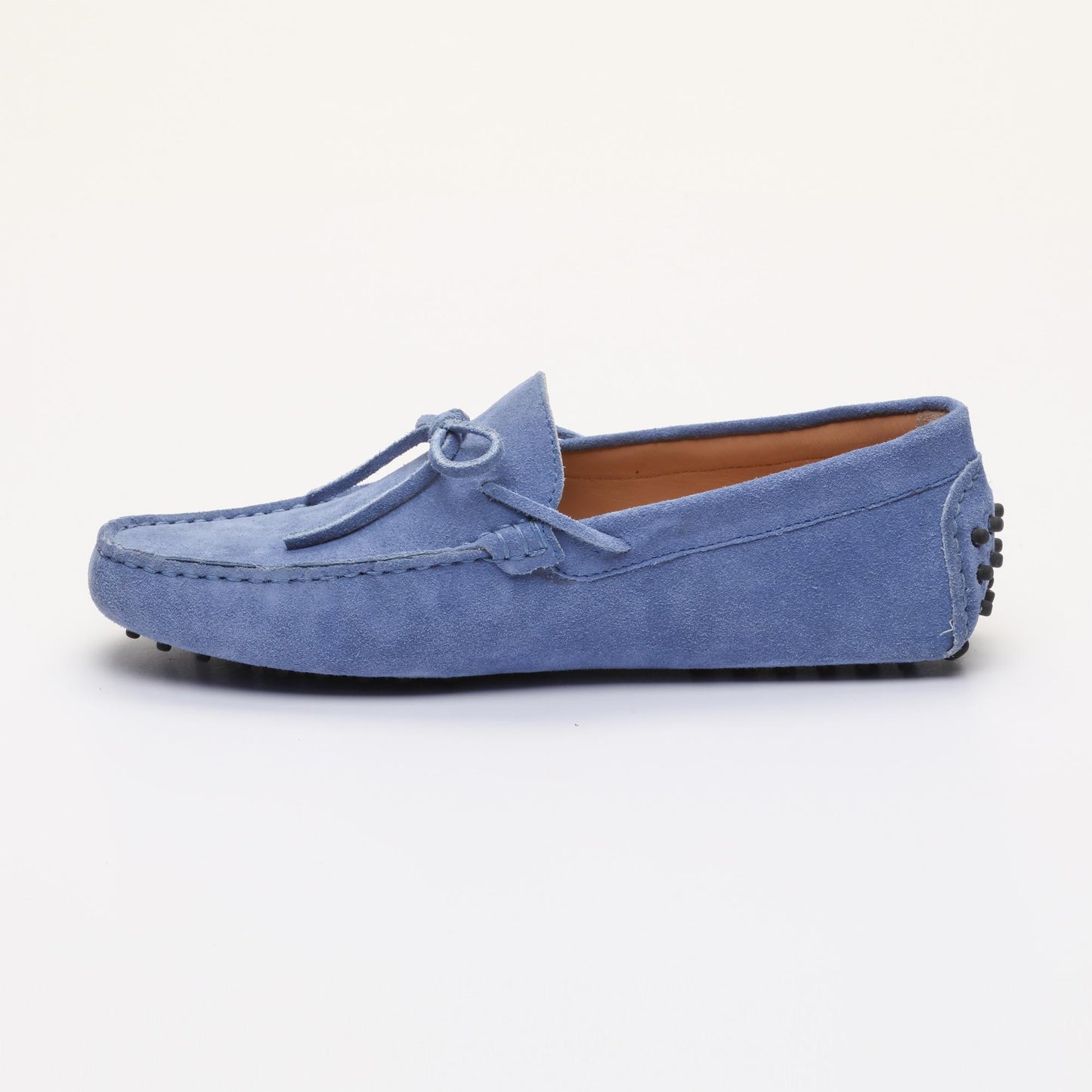 DUKE mocassins à lacets bleu