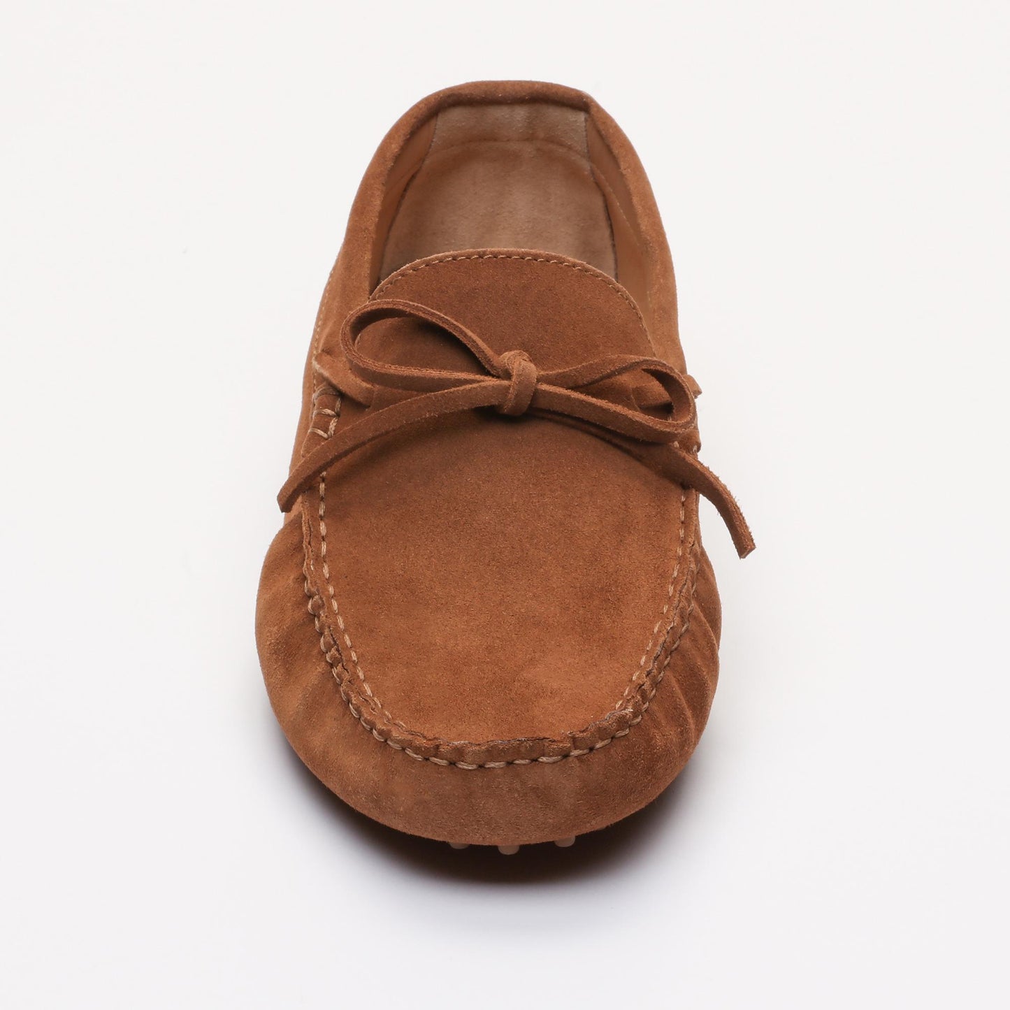 DUKE mocassins à lacets camel
