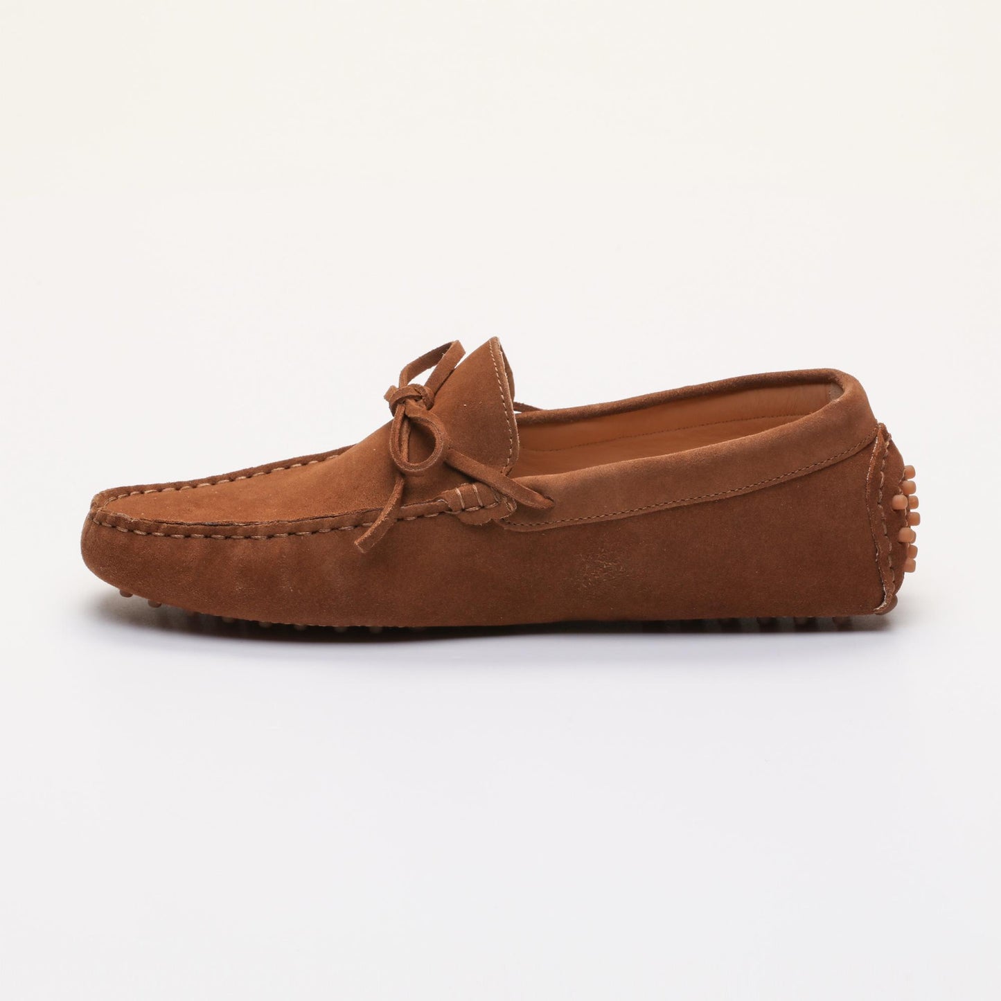 DUKE mocassins à lacets camel