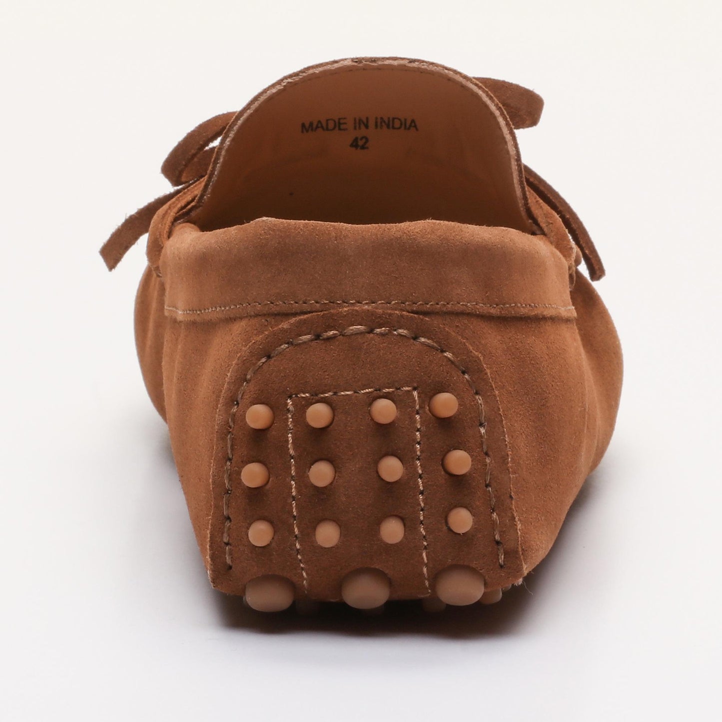 DUKE mocassins à lacets camel