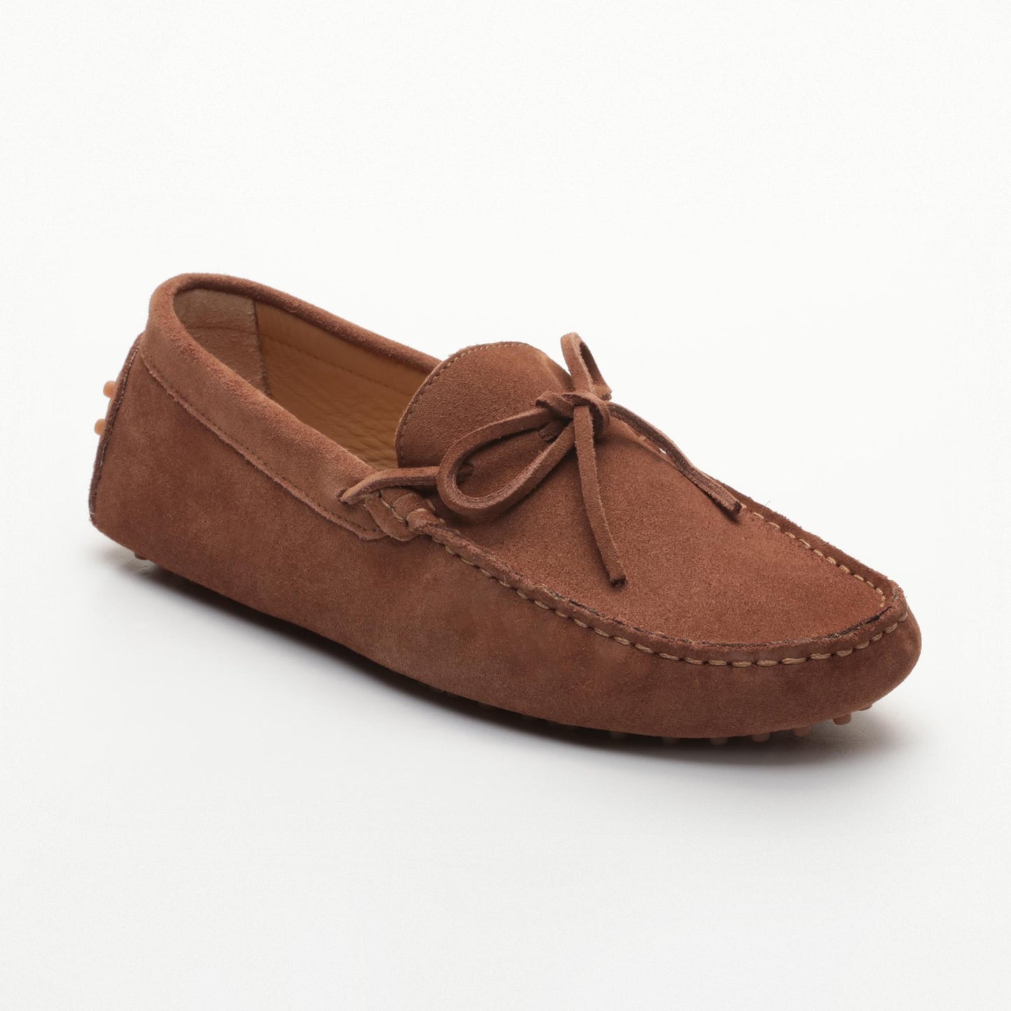 DUKE mocassins à lacets caroube