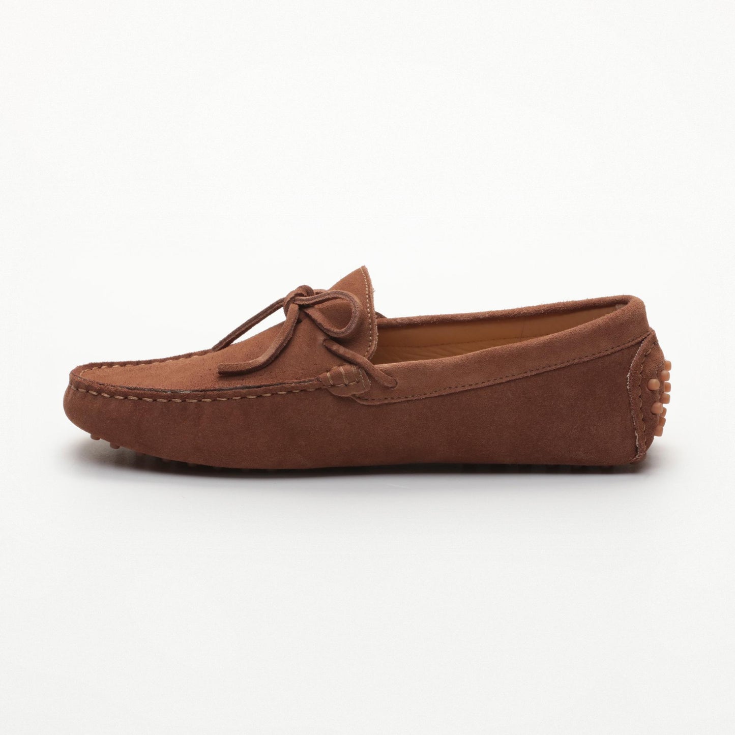 DUKE mocassins à lacets caroube