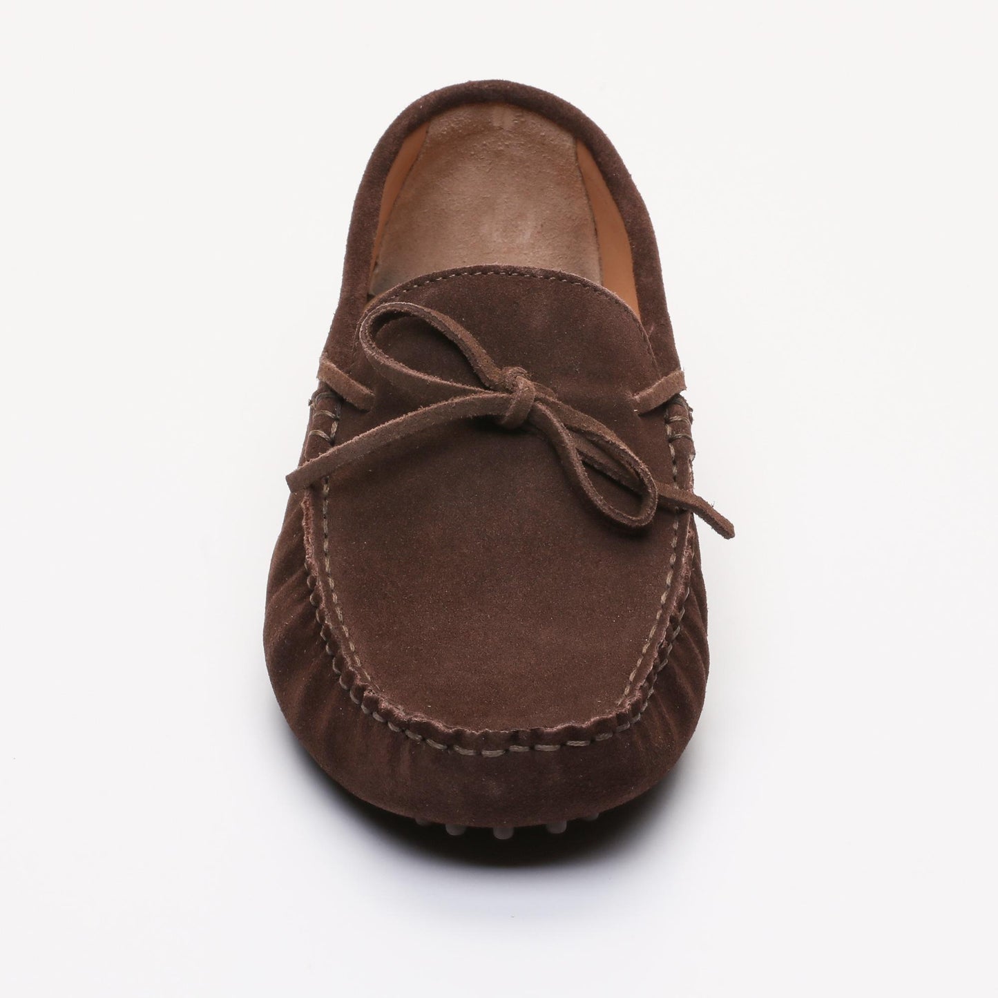 DUKE mocassins à lacets chocolat