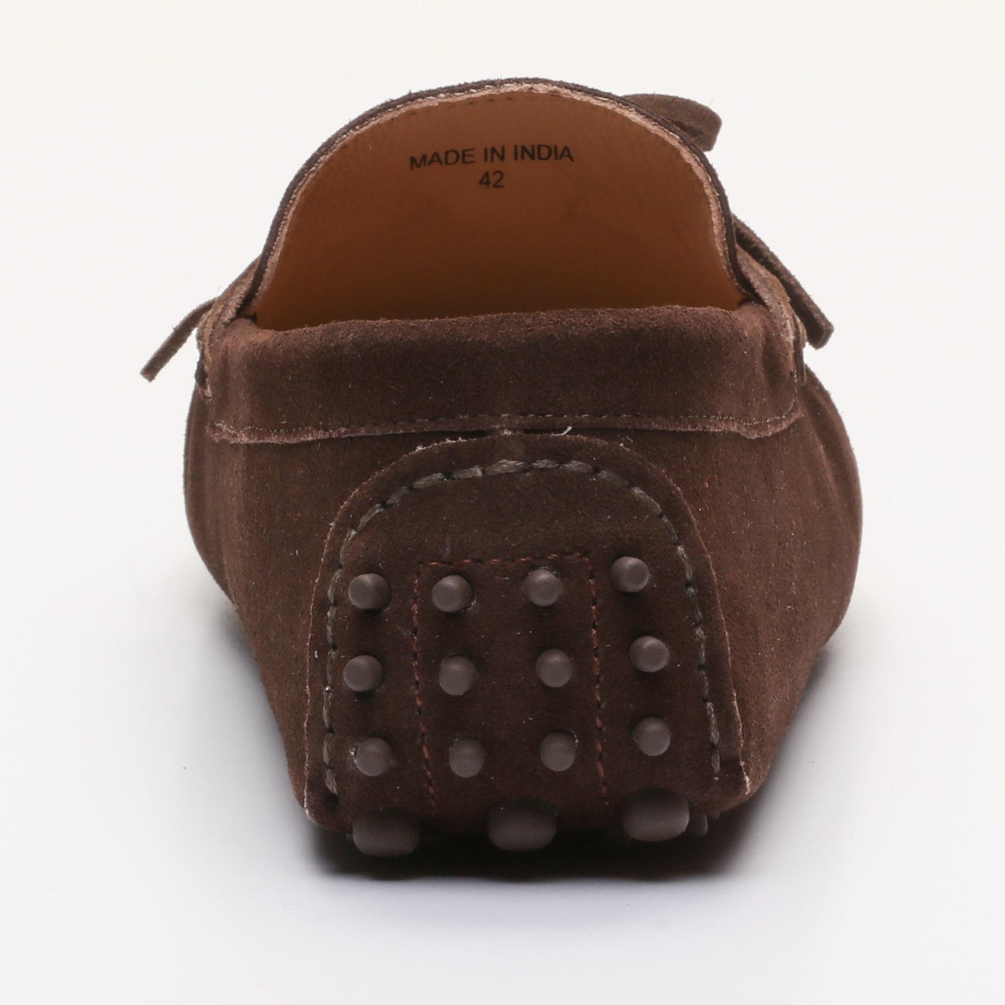 DUKE mocassins à lacets chocolat