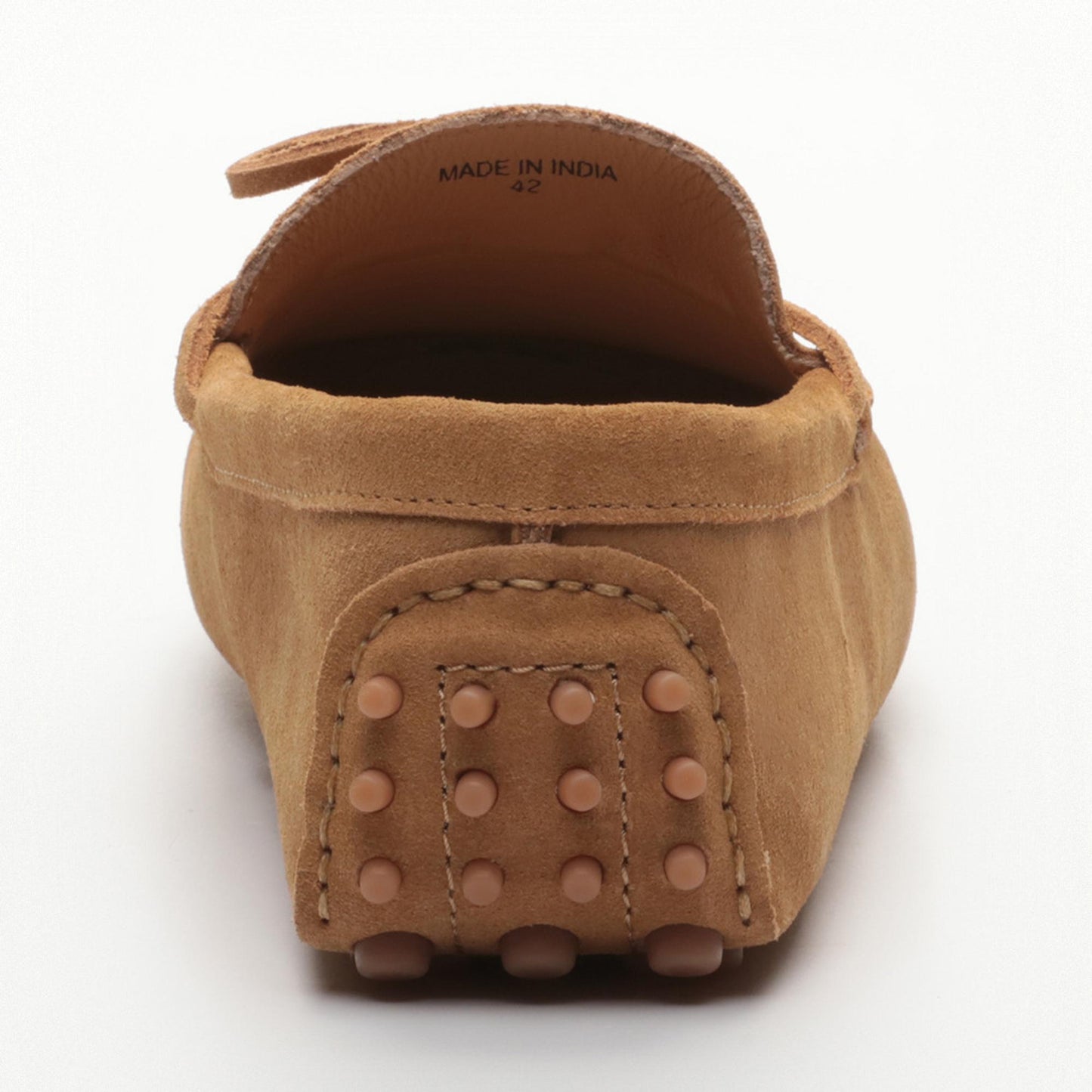 DUKE mocassins à lacets cognac