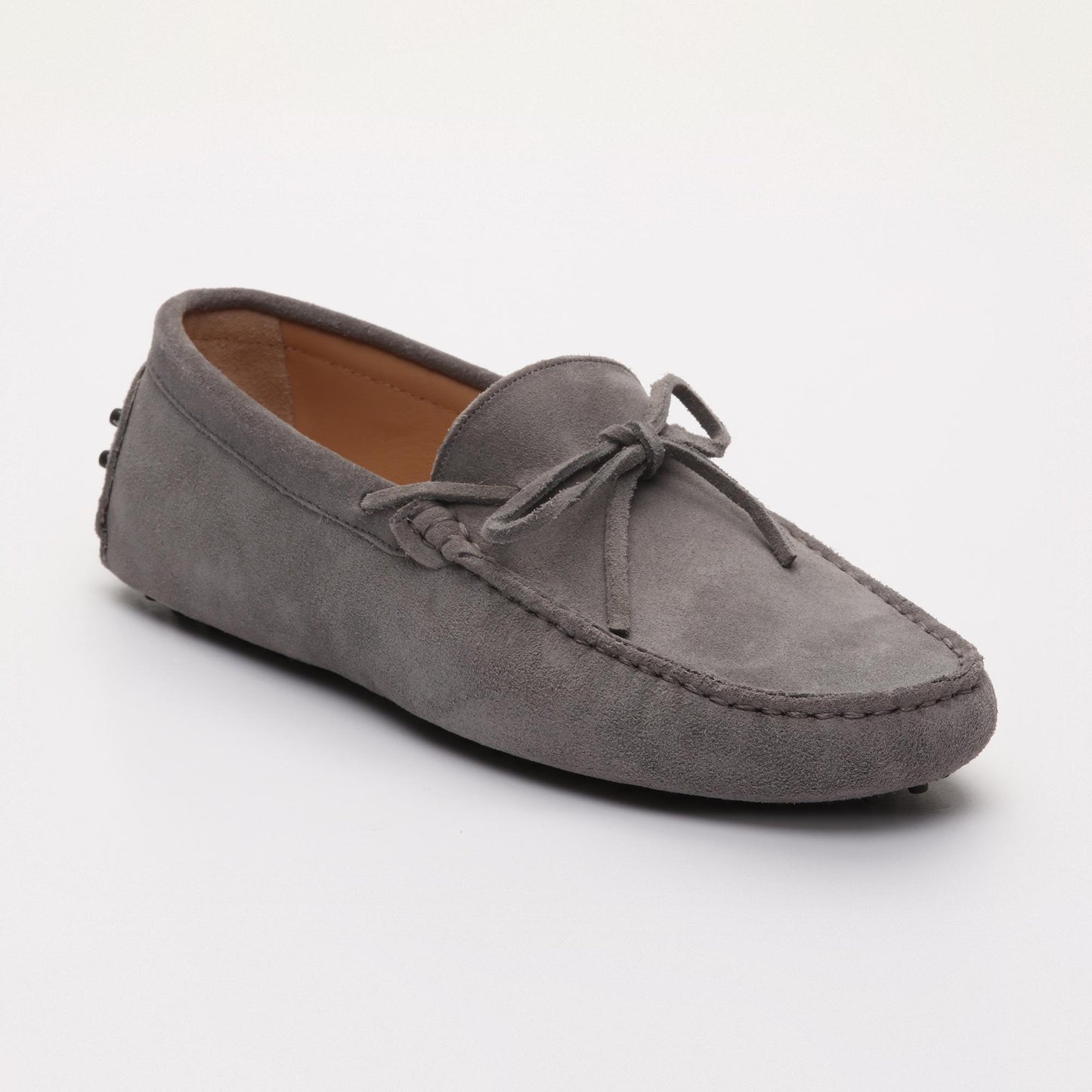 DUKE mocassins à lacets gris